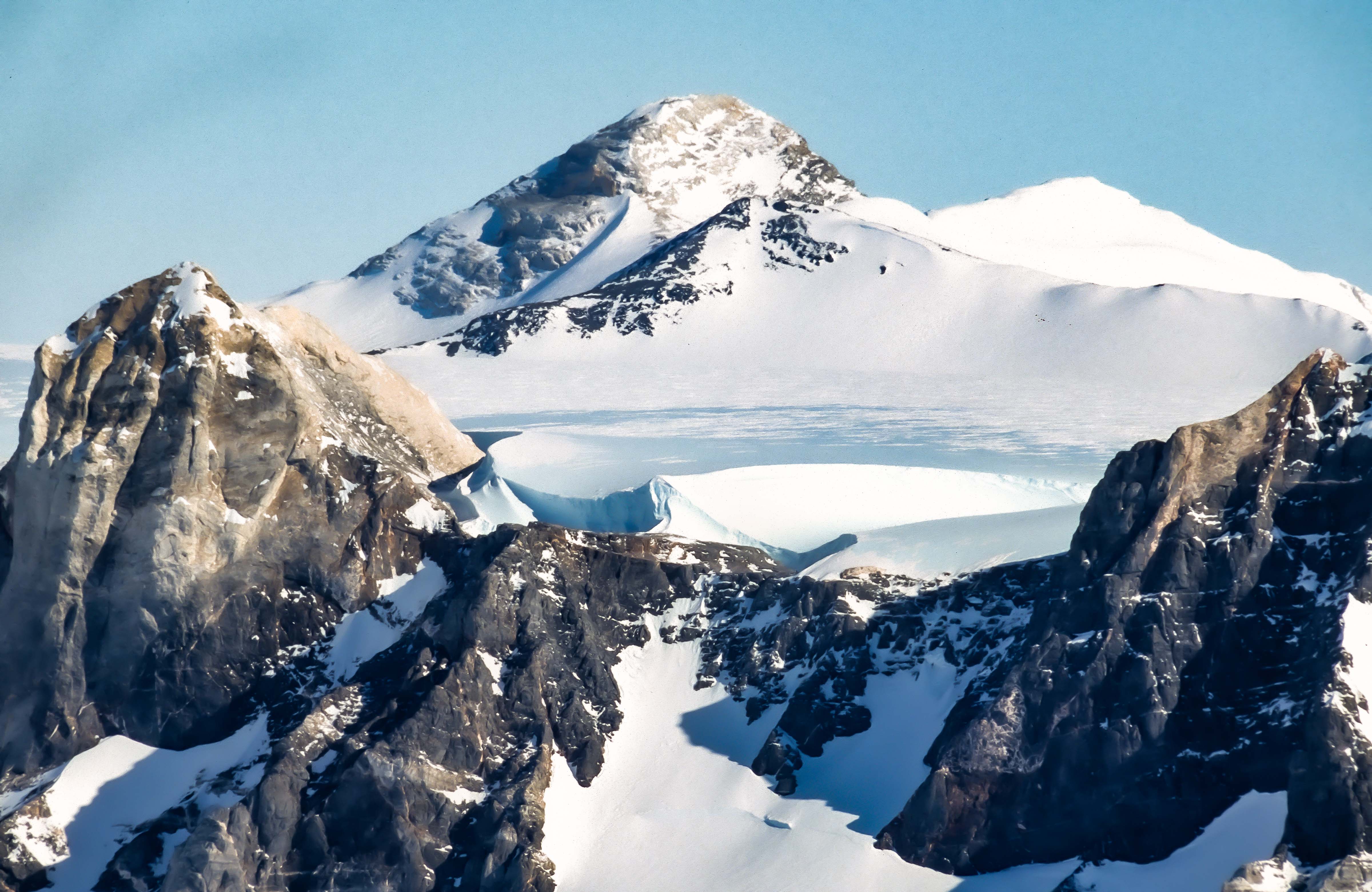 Antarctica, Mountains Near Patriot Hills, 2001