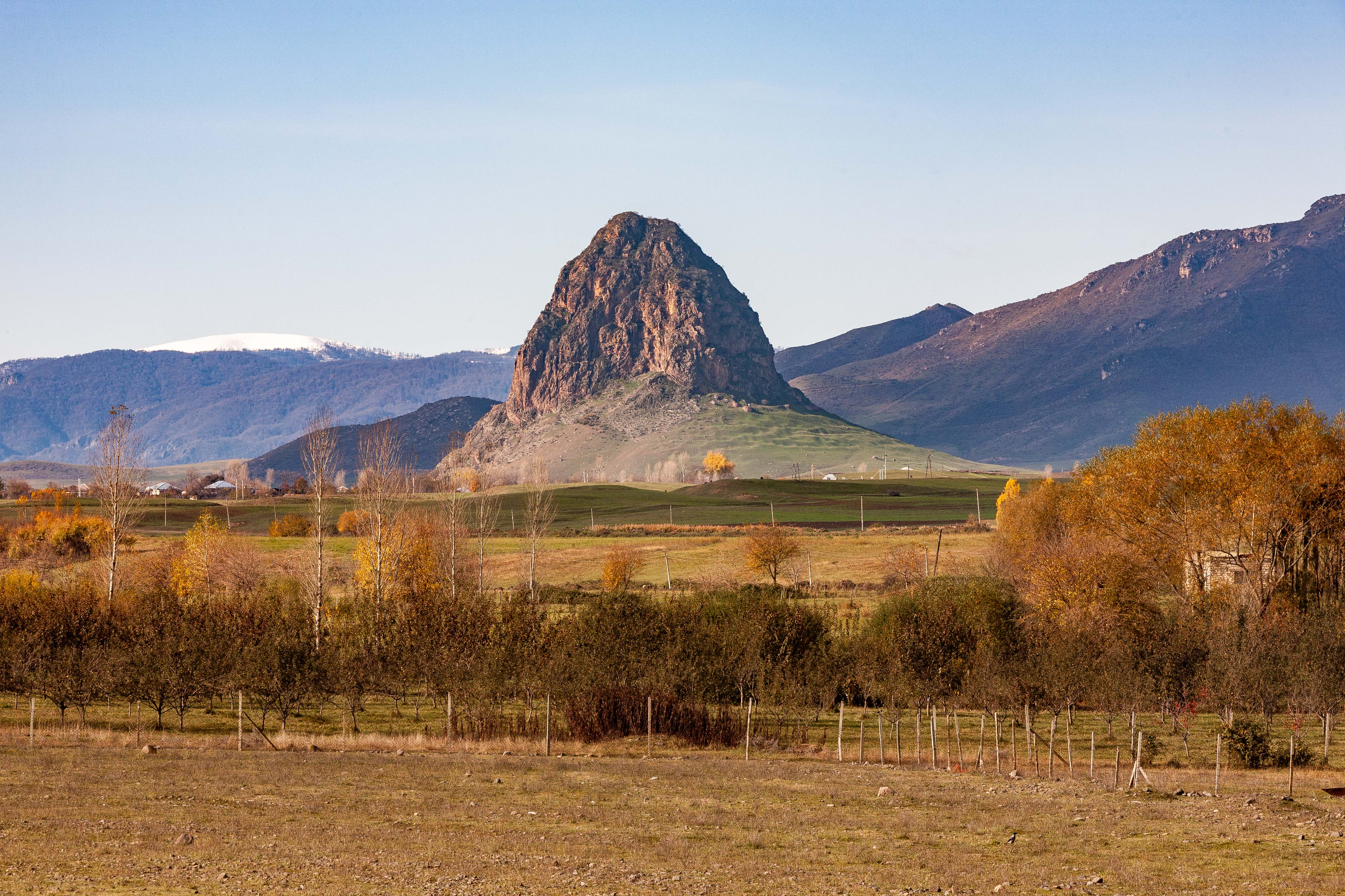 Azerbaijan, Qazax Prov, Rock Formation, 2009, IMG 8716