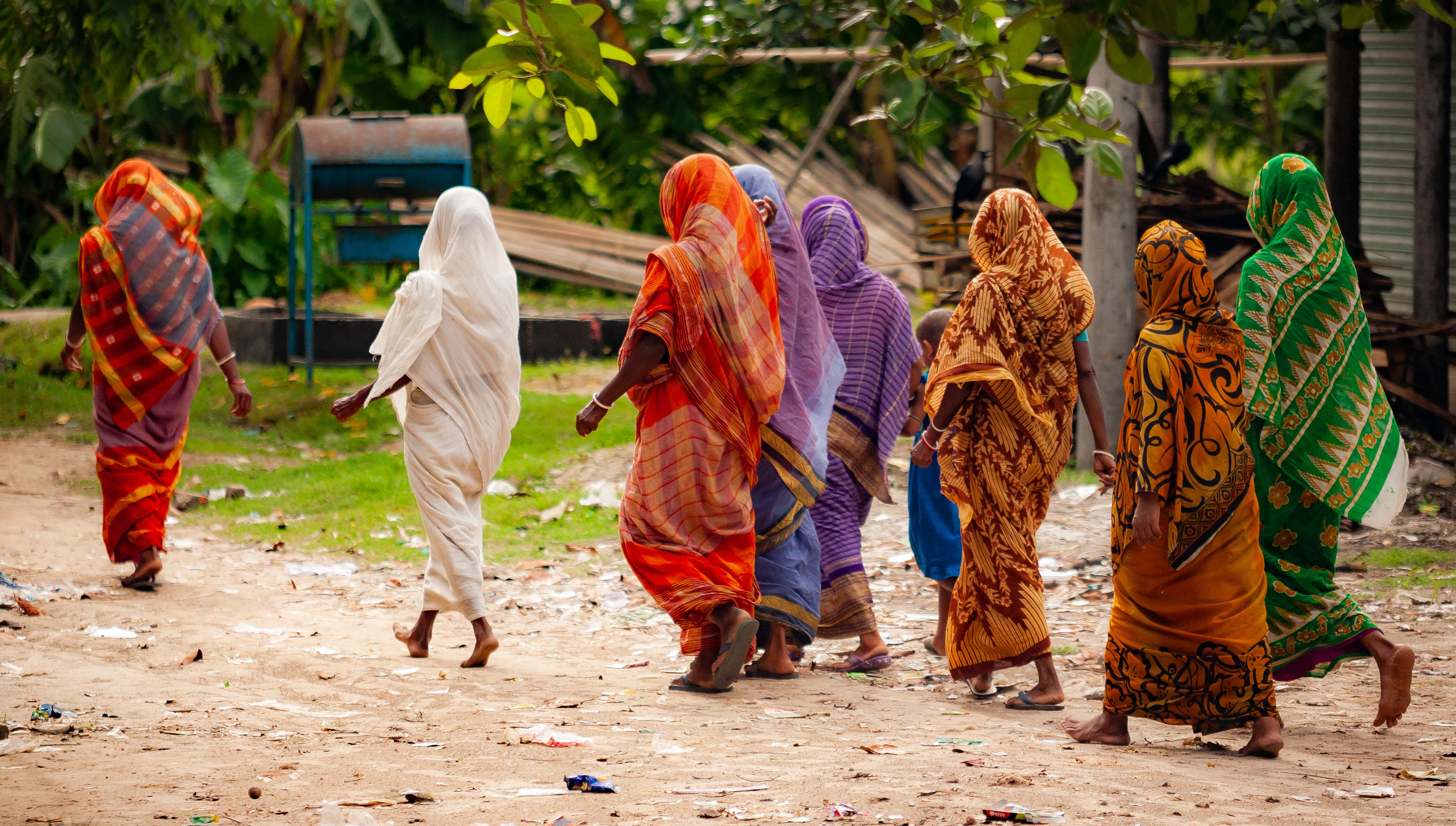 Bangladesh, Habiganj Prov, Women Traditional Clothes, 2009, IMG 8477