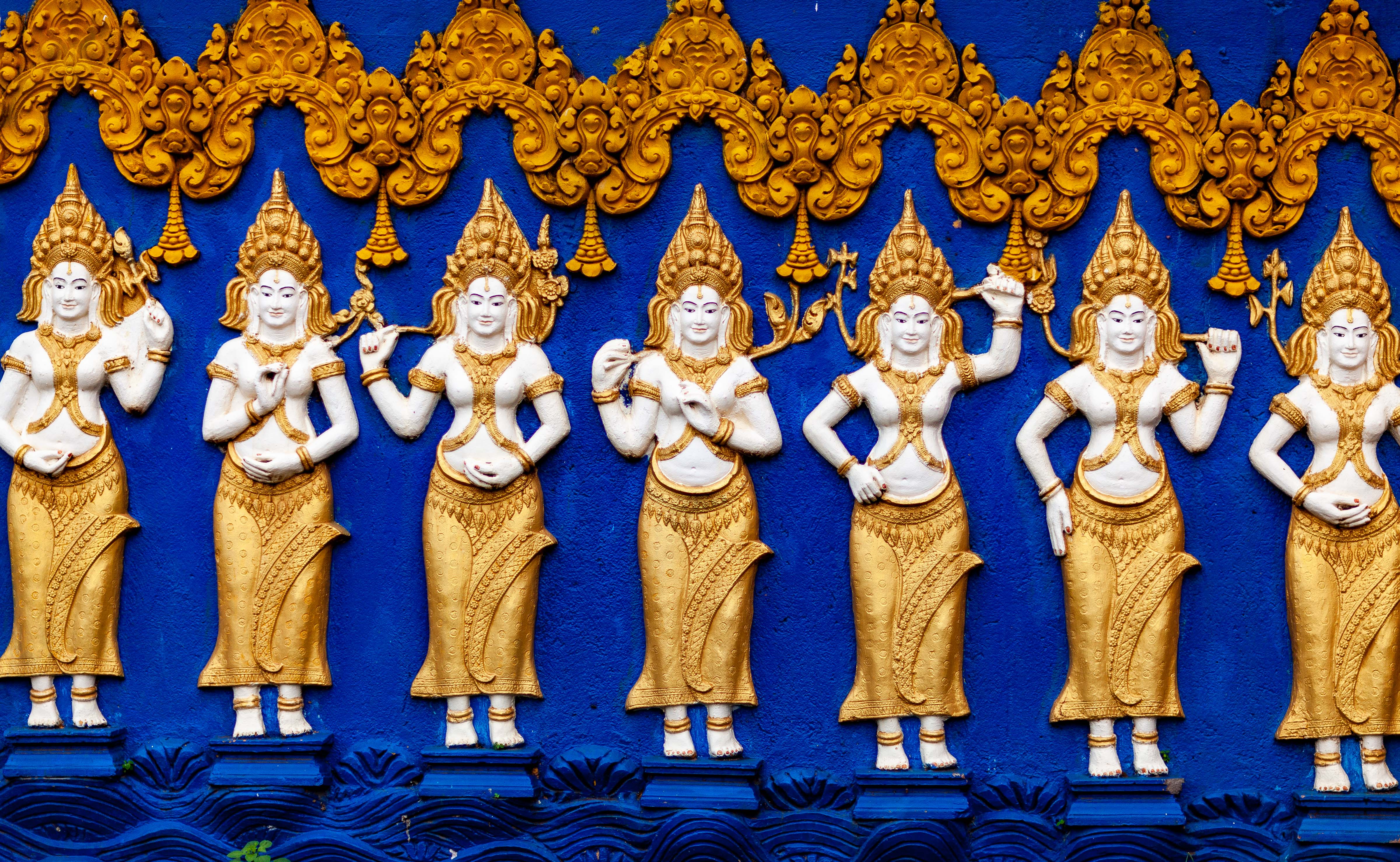 Cambodia, Krong Pailin Prov, Goddesses, 2009, IMG 9759