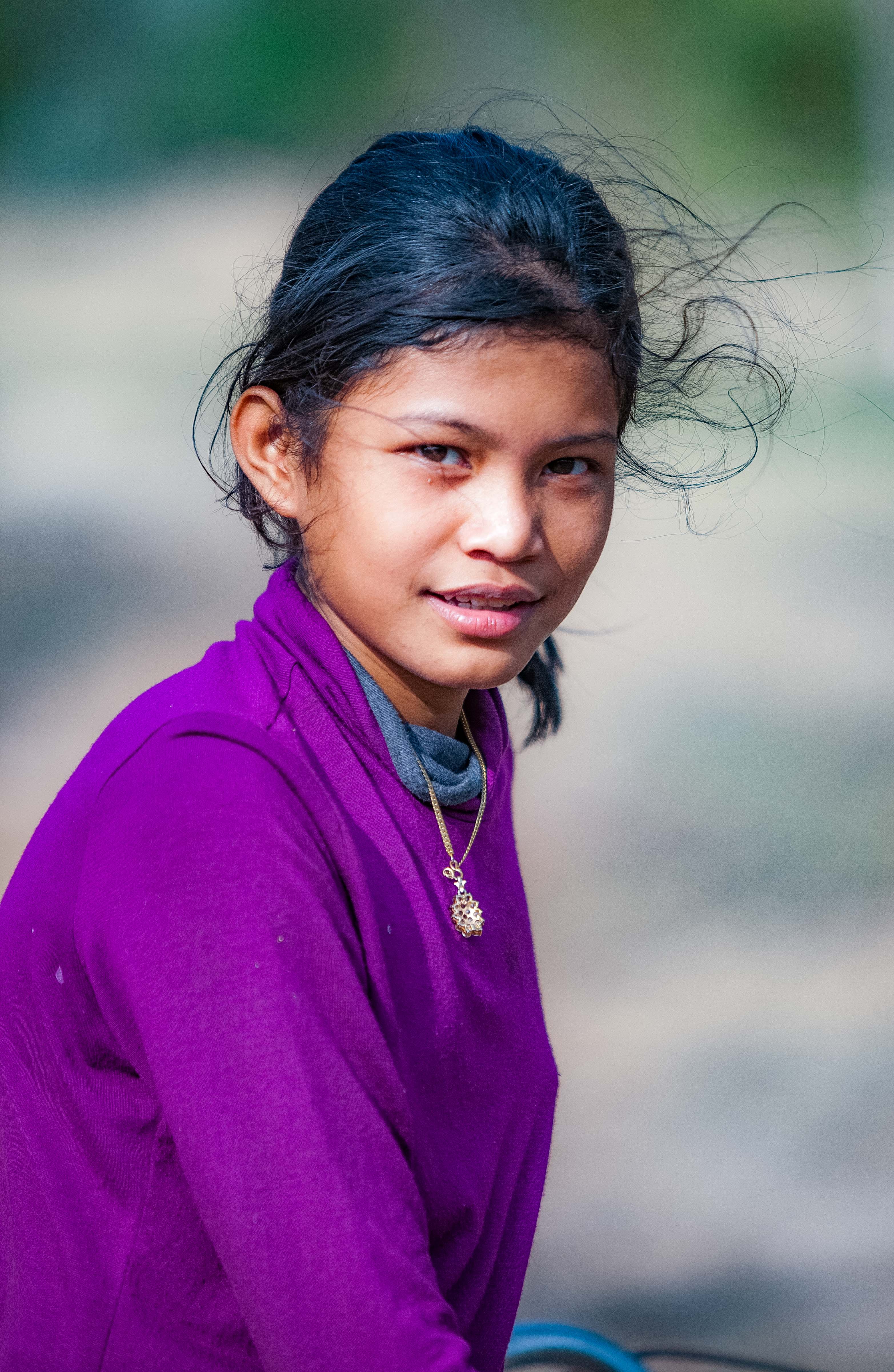 Cambodia, Prey Veaeng Prov, Girl, 2010, IMG 5252