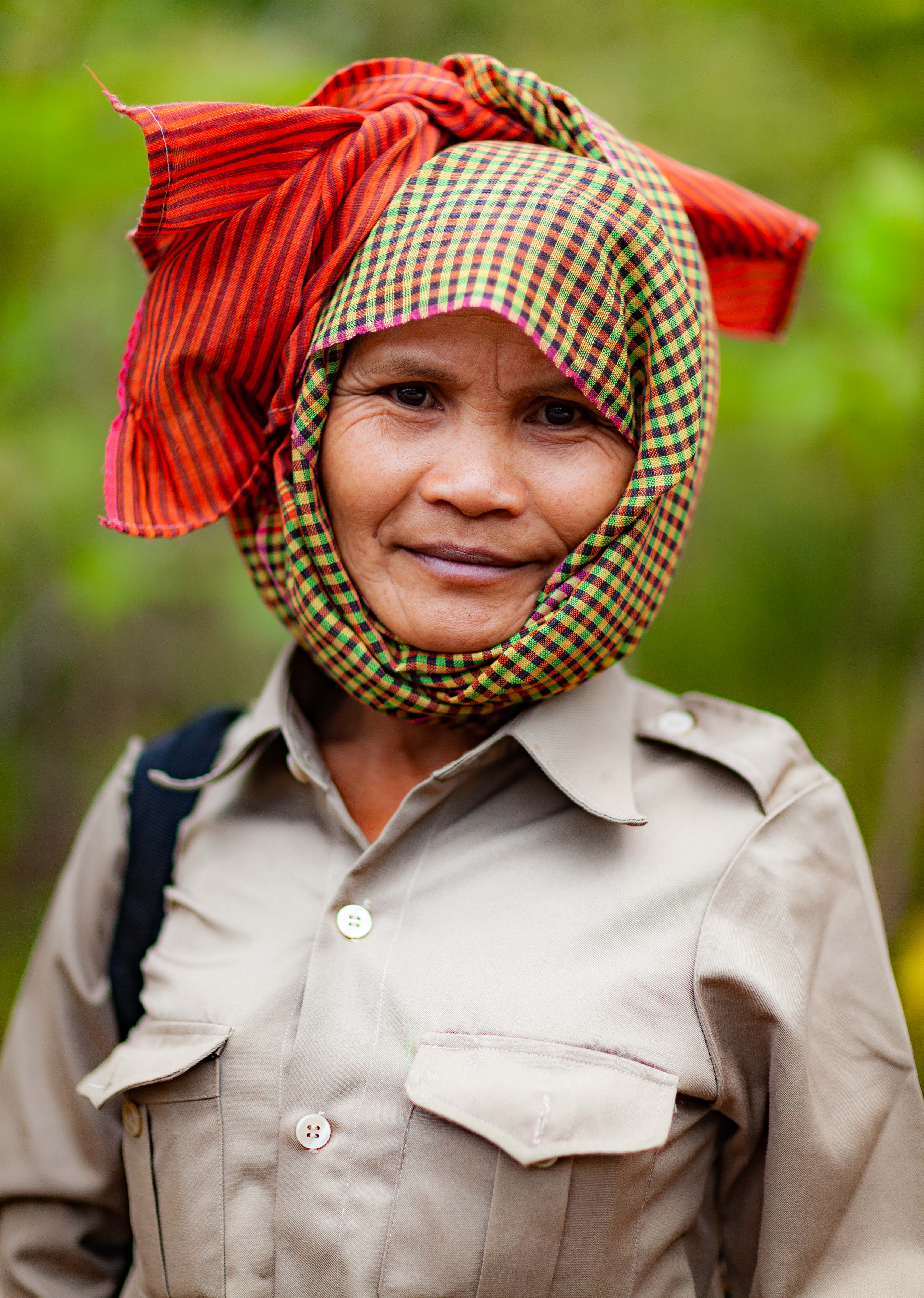 Cambodia, Stueng Traeng Prov, Woman, 2011, IMG 0473