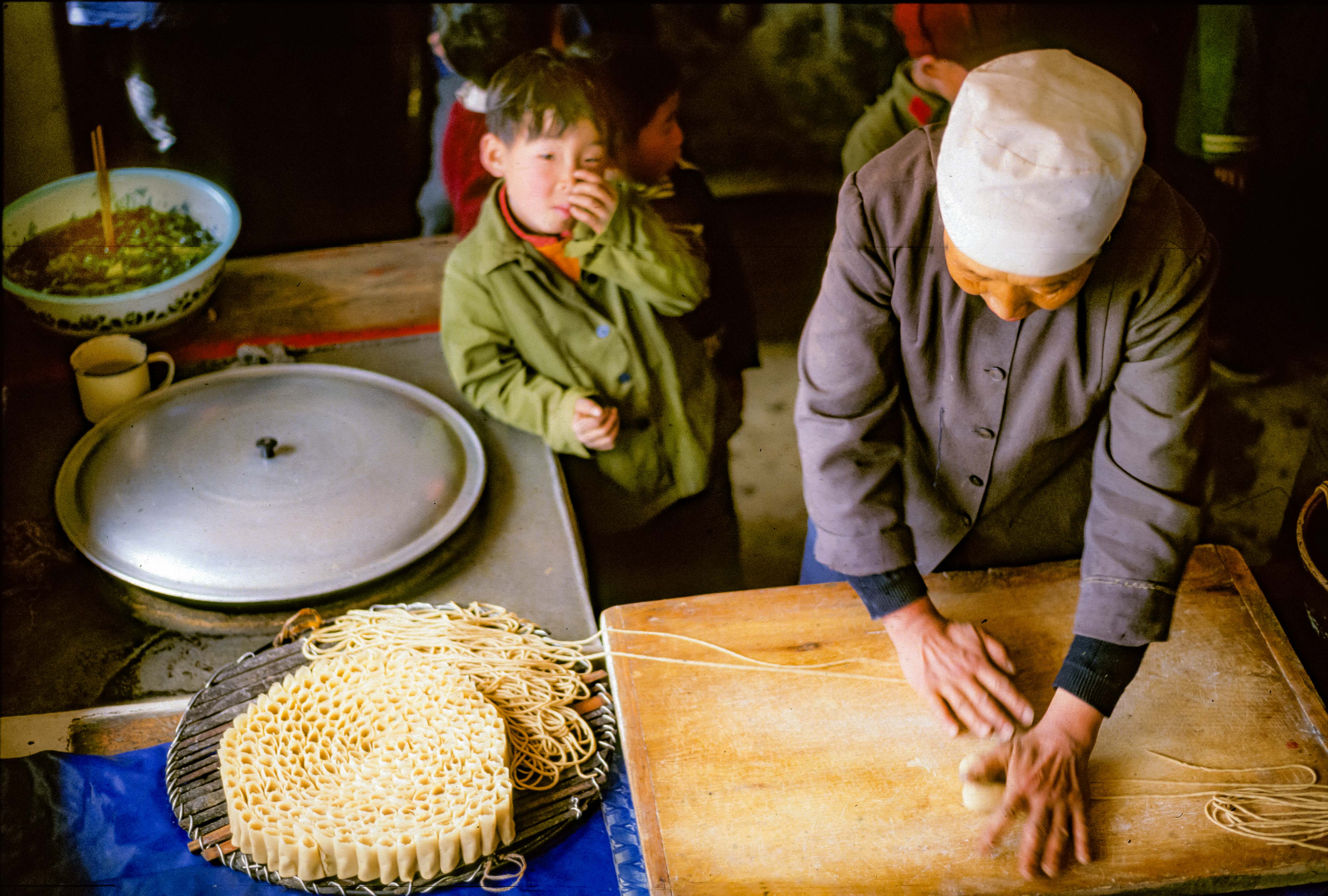 China, Inner Mongolia, Pasta, 1992