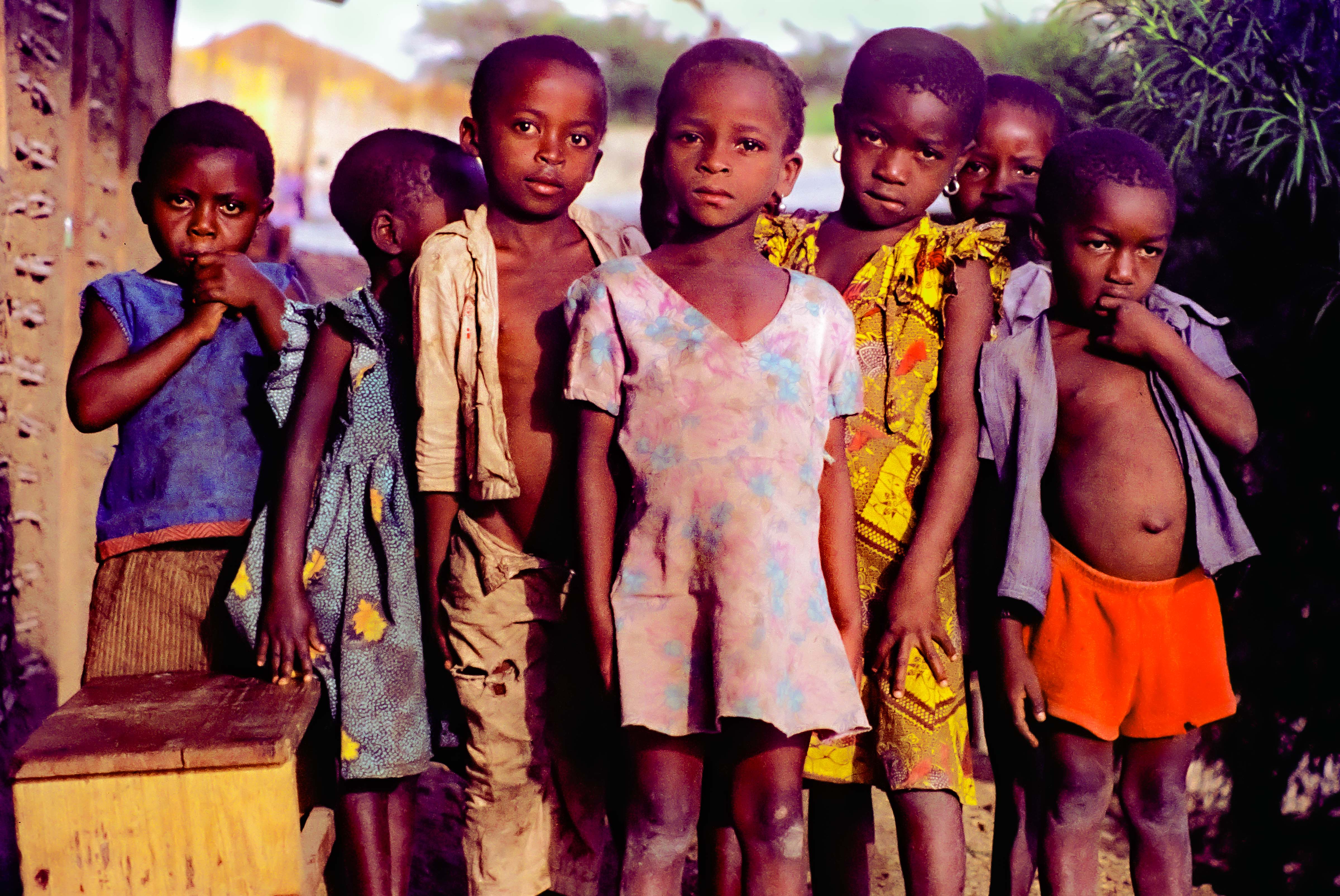 Congo Zaire, Children, 1984