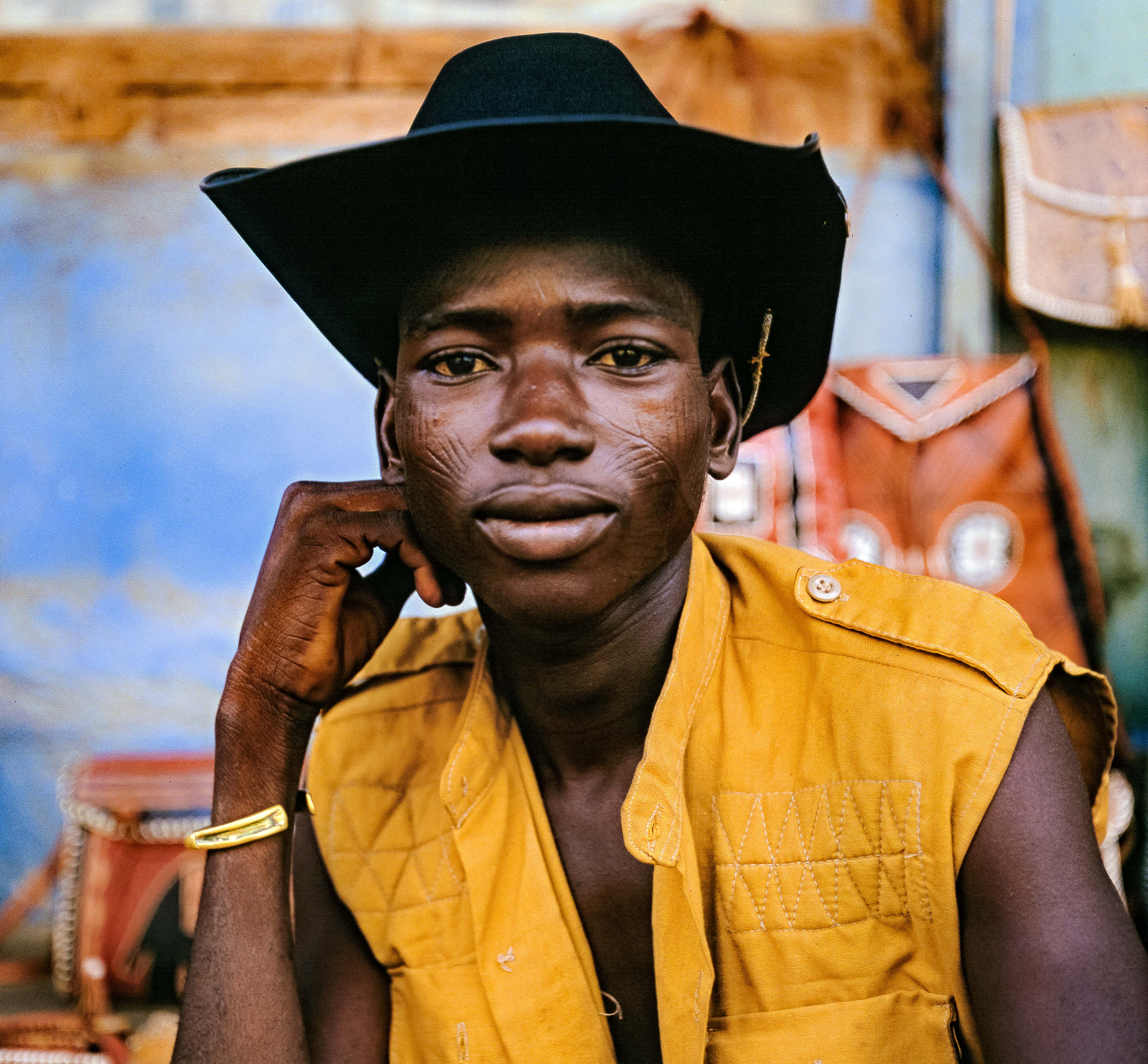 Ghana, Leather Salesman, 1987