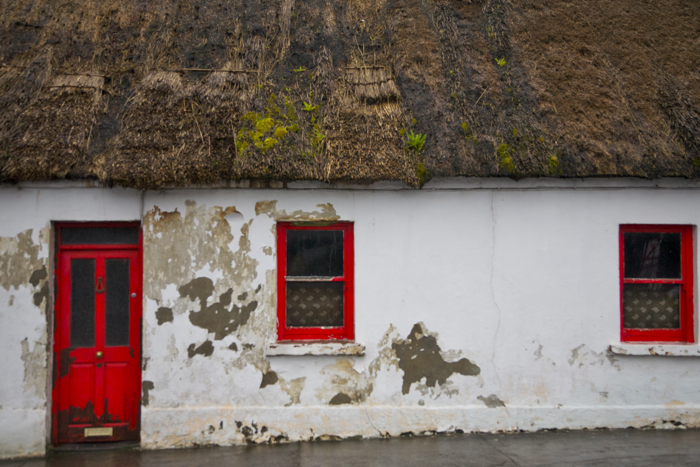Ireland, Galway Prov, Red Door Window, 2009, IMG 0257