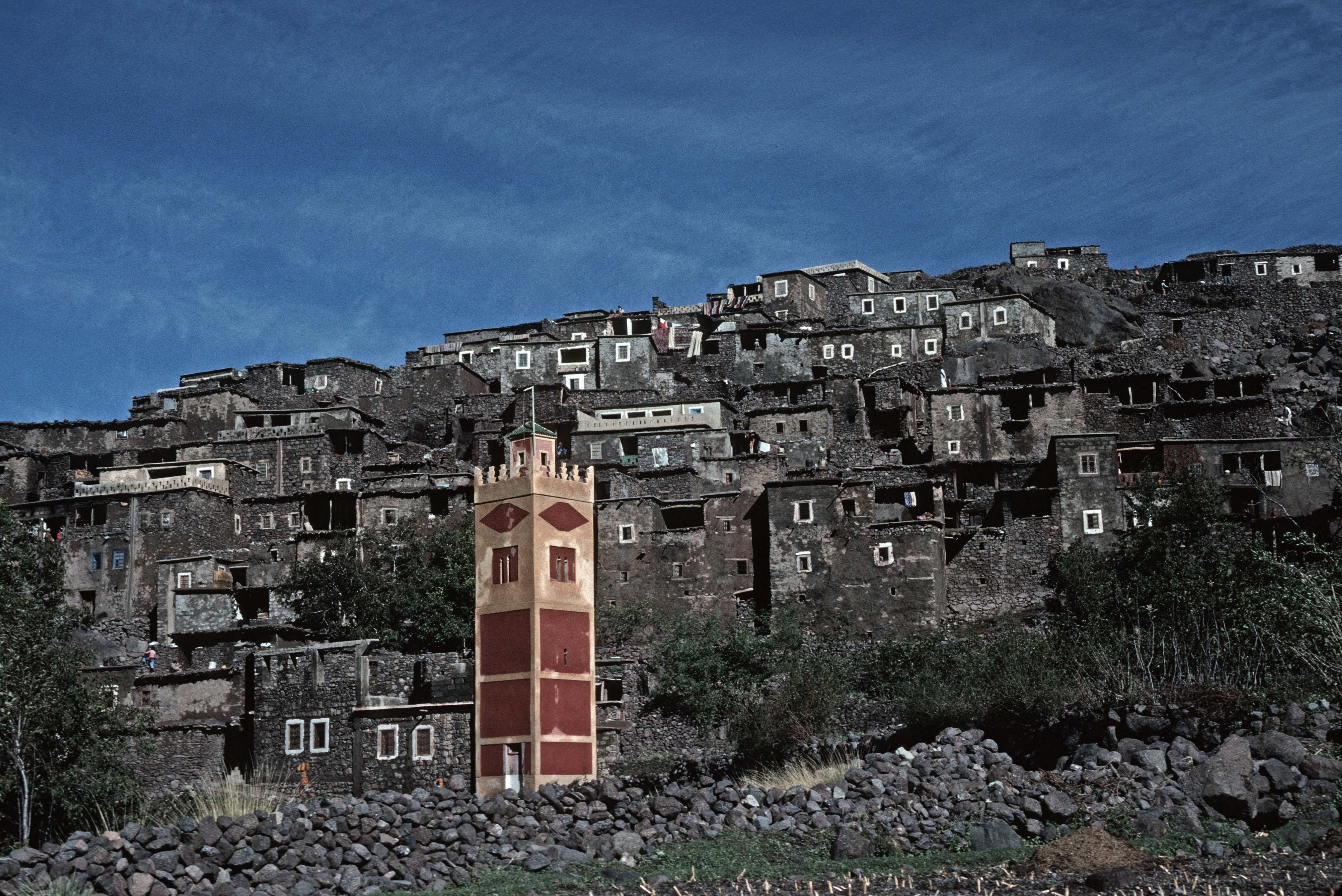Morocco, Village Mosque in Atlas, 1988