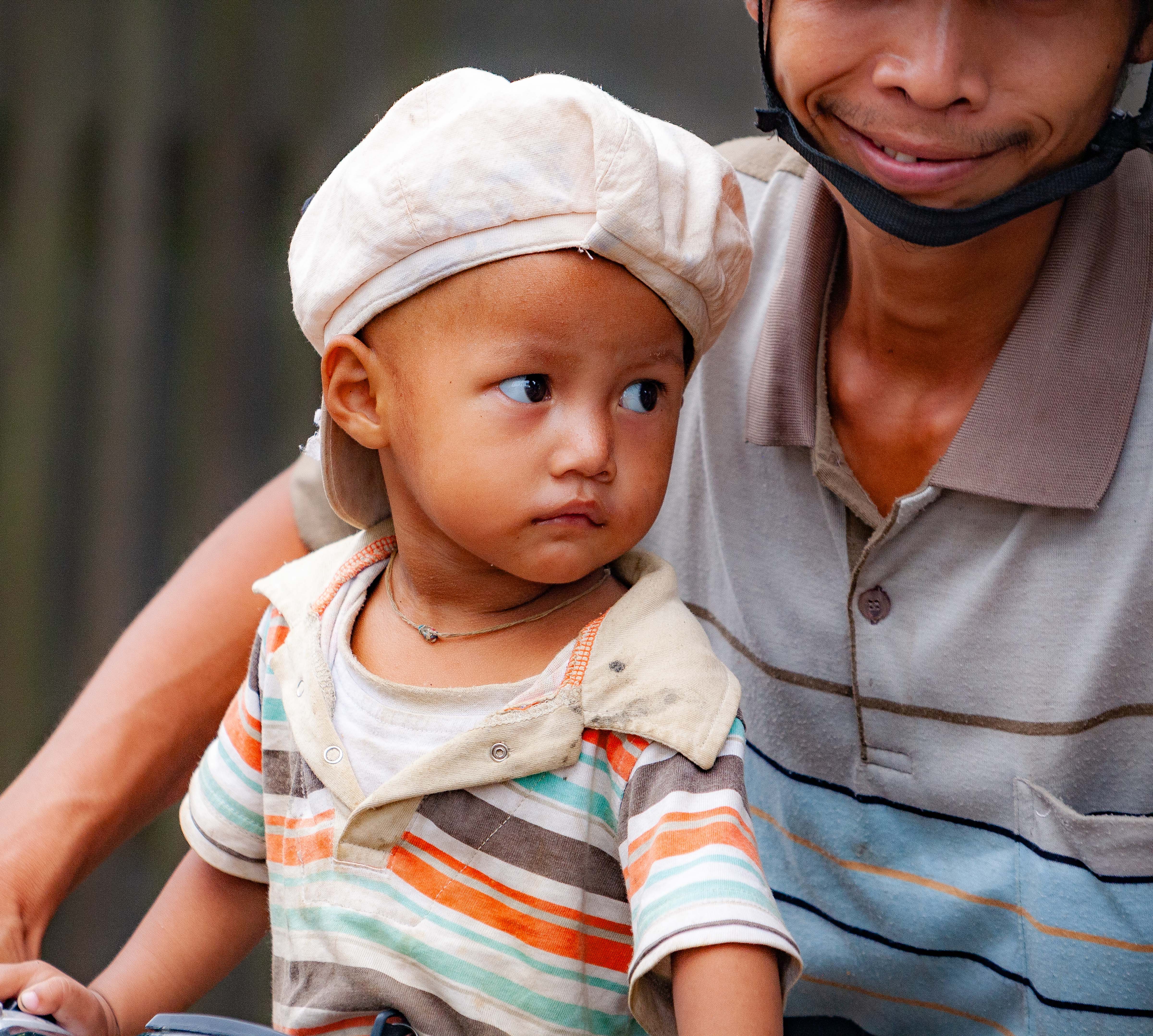 Myanmar, Kachin Prov, Young Boy On Scooter, 2009, IMG 3246