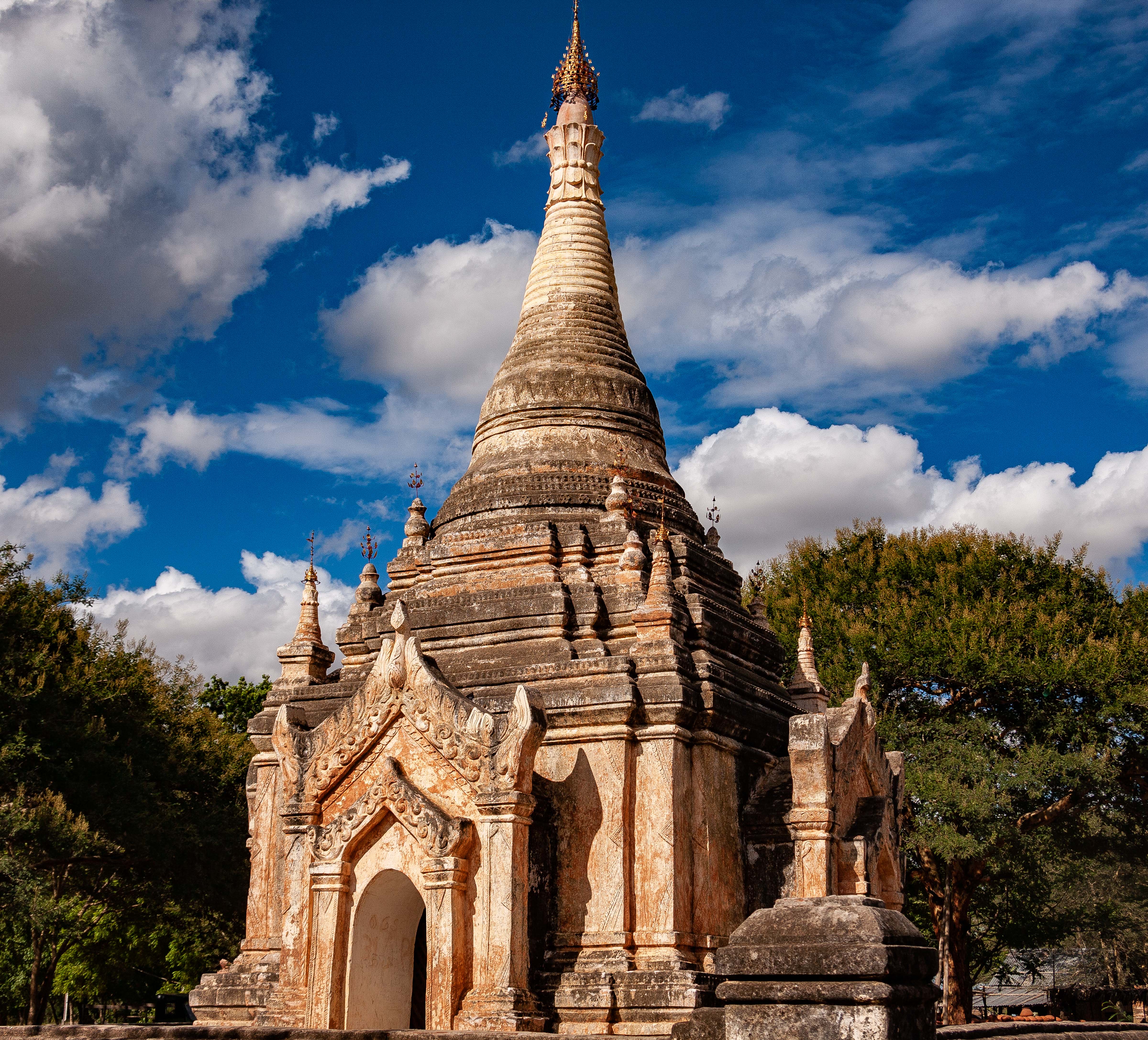Myanmar, Mandalay Prov, Bagan Temple Detail, 2009, IMG 4968
