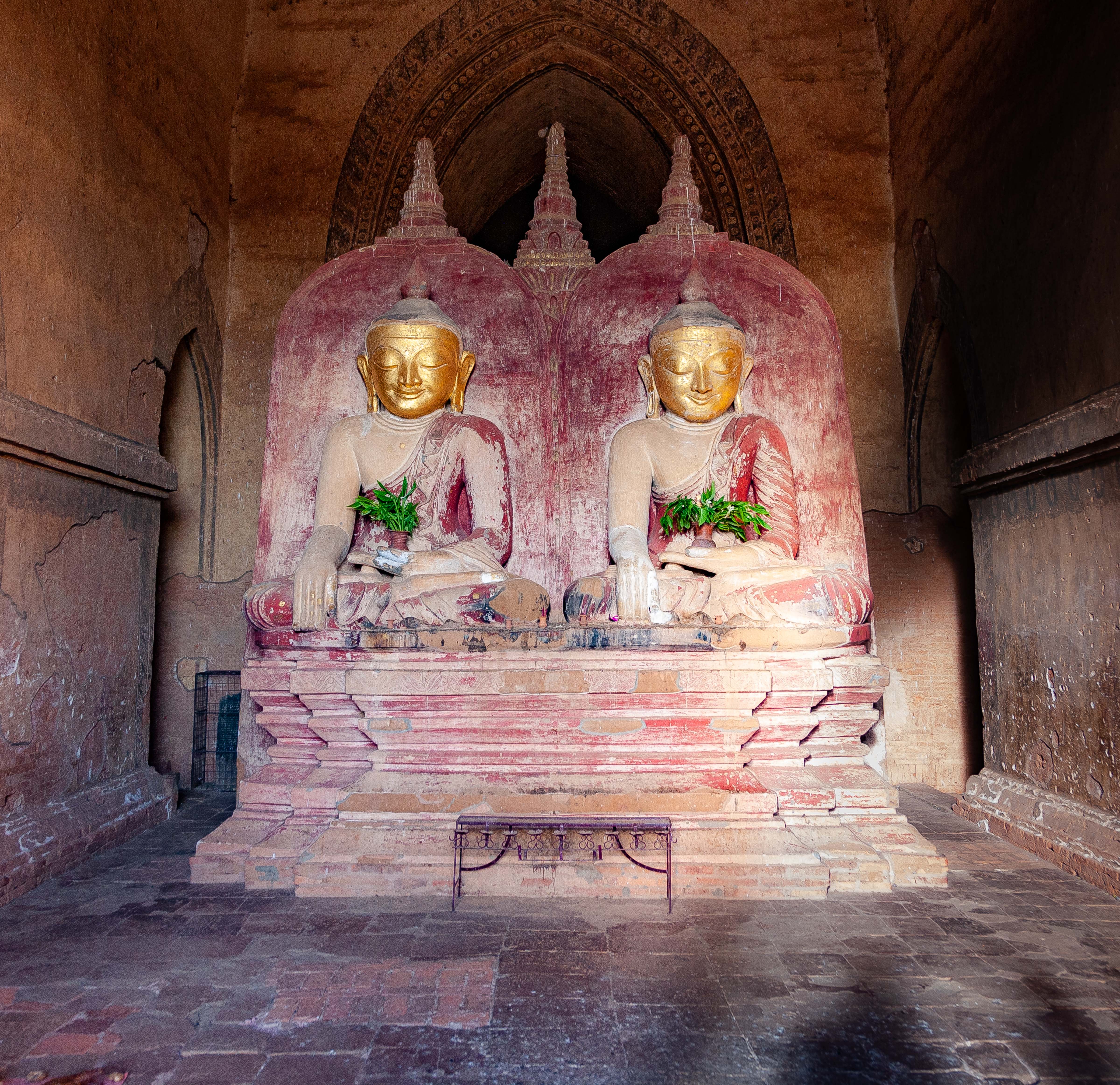 Myanmar, Mandalay Prov, Bagan Temple Detail, 2009, IMG 5020