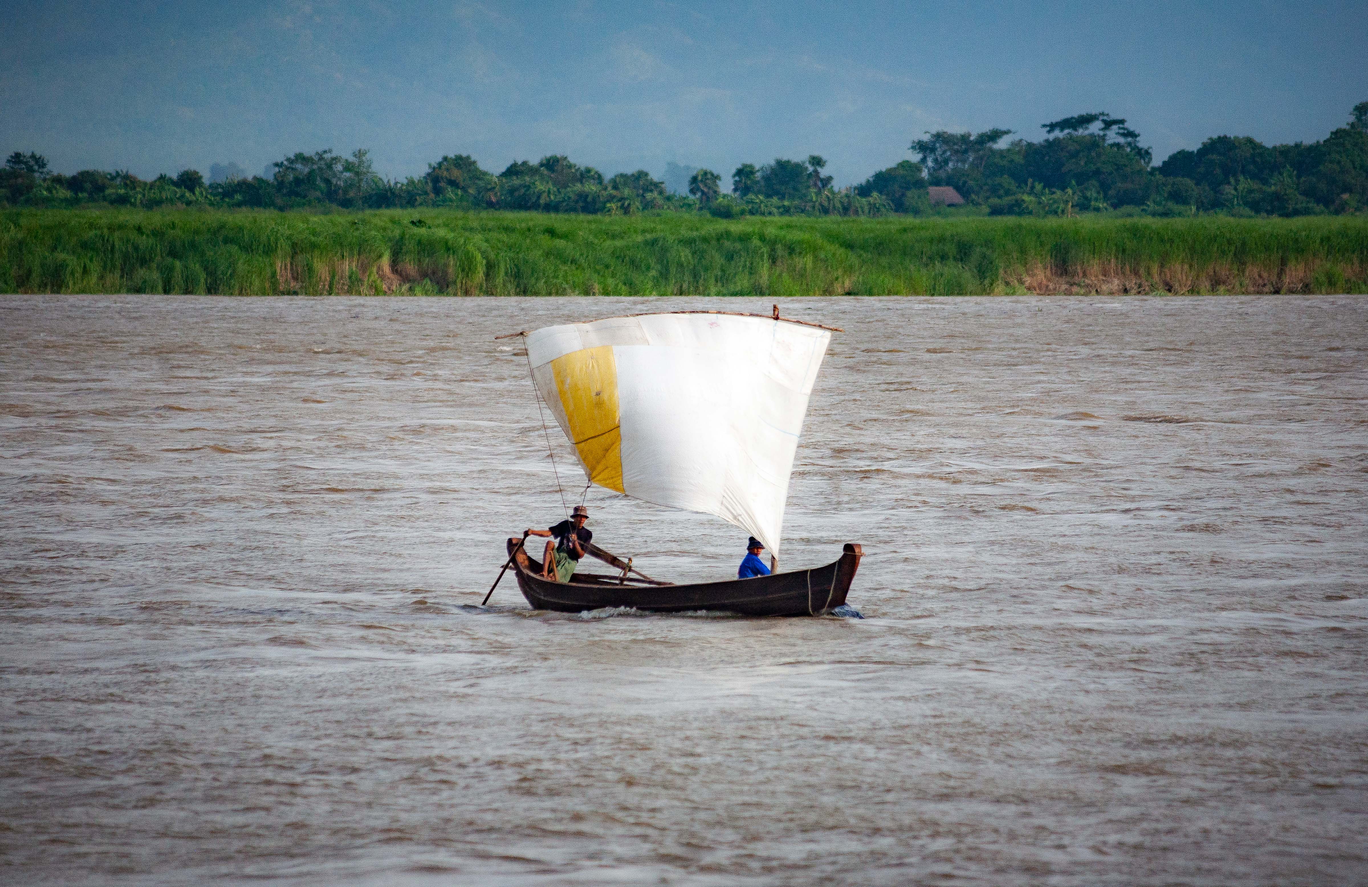 Myanmar, Unknown Prov, Boat River, 2009, IMG 3873