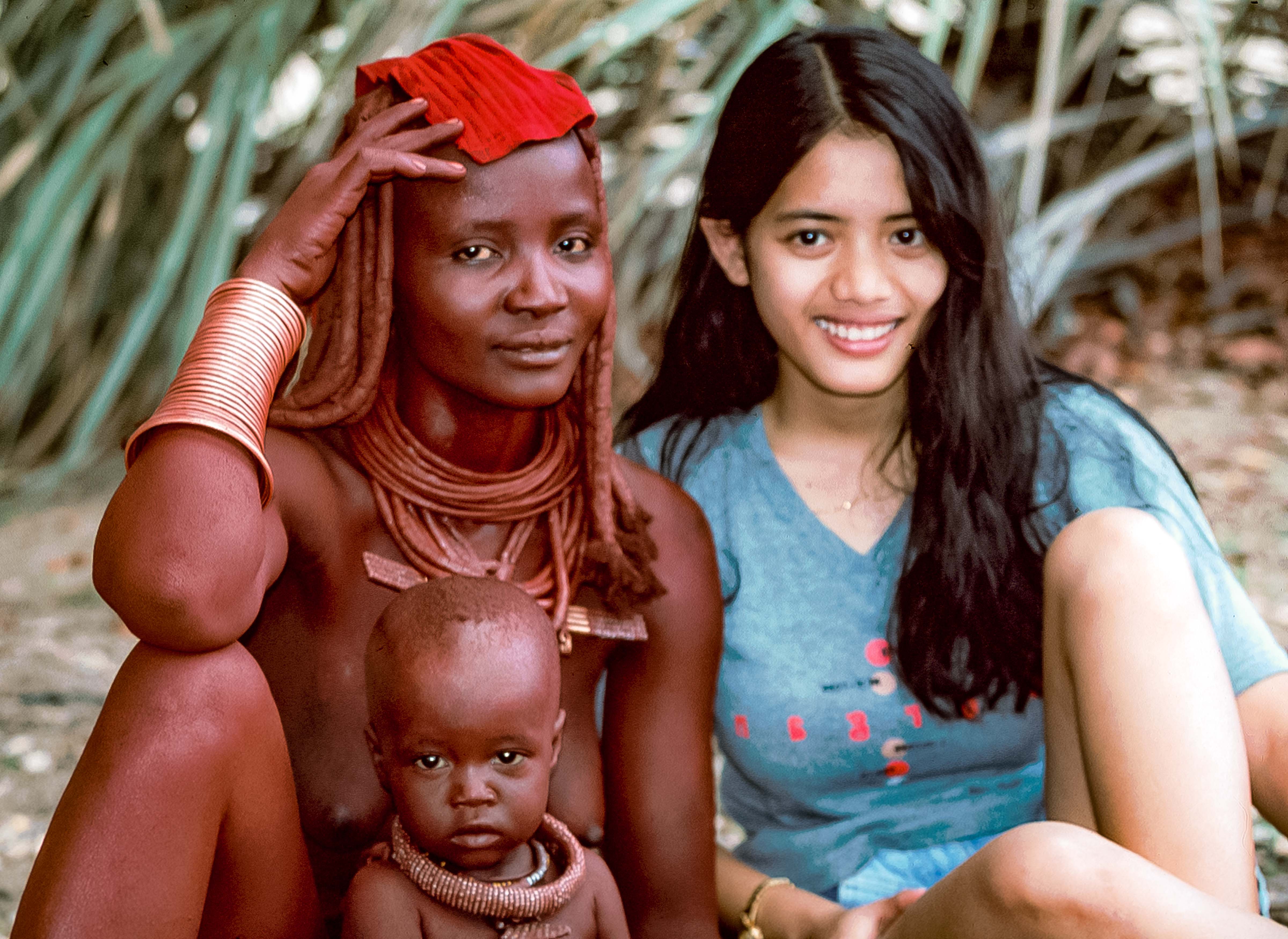 Namibia Epupa Himba Woman Child 2000 Jeff S