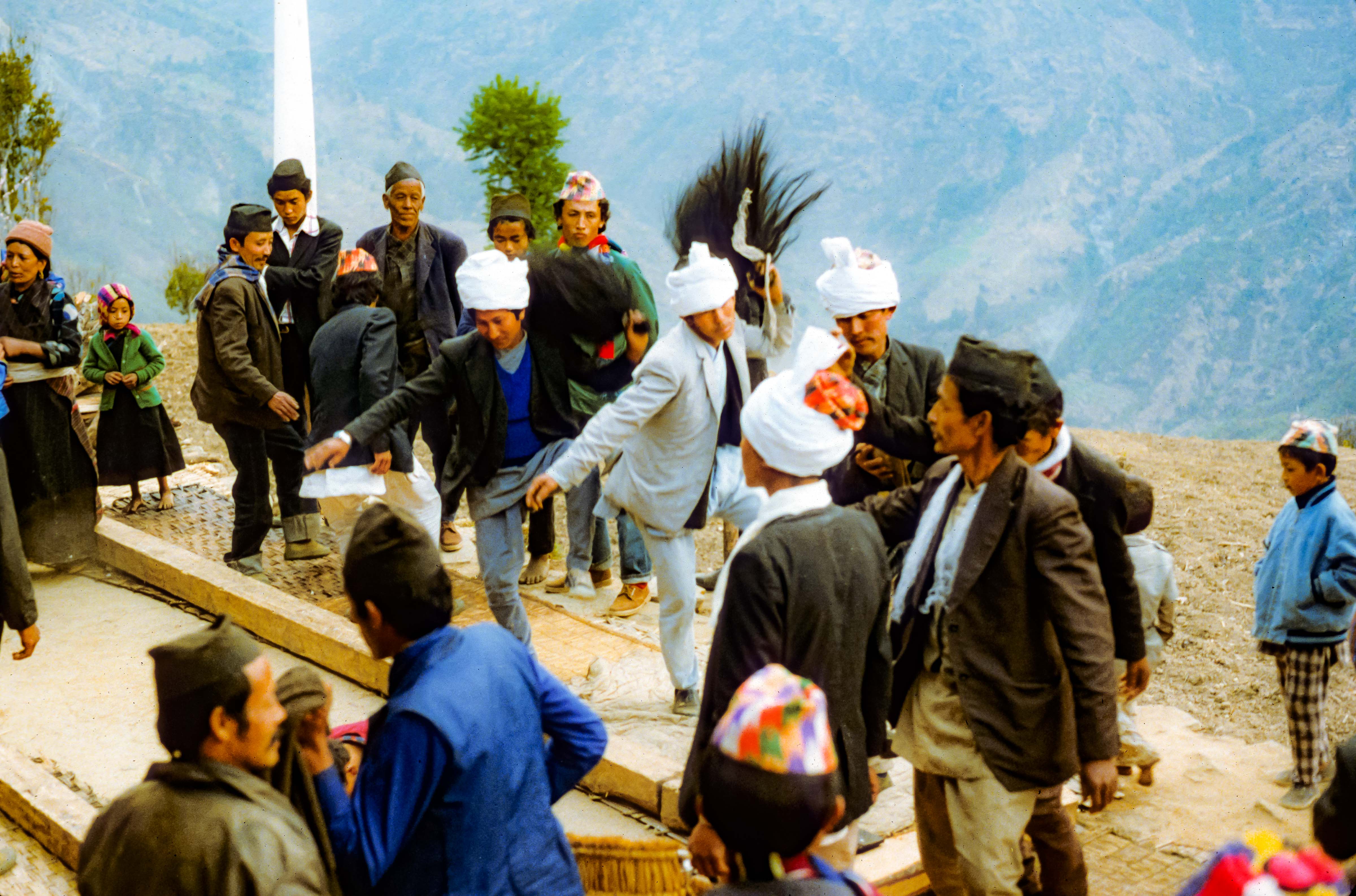 Nepal, Wedding Dance, 1984