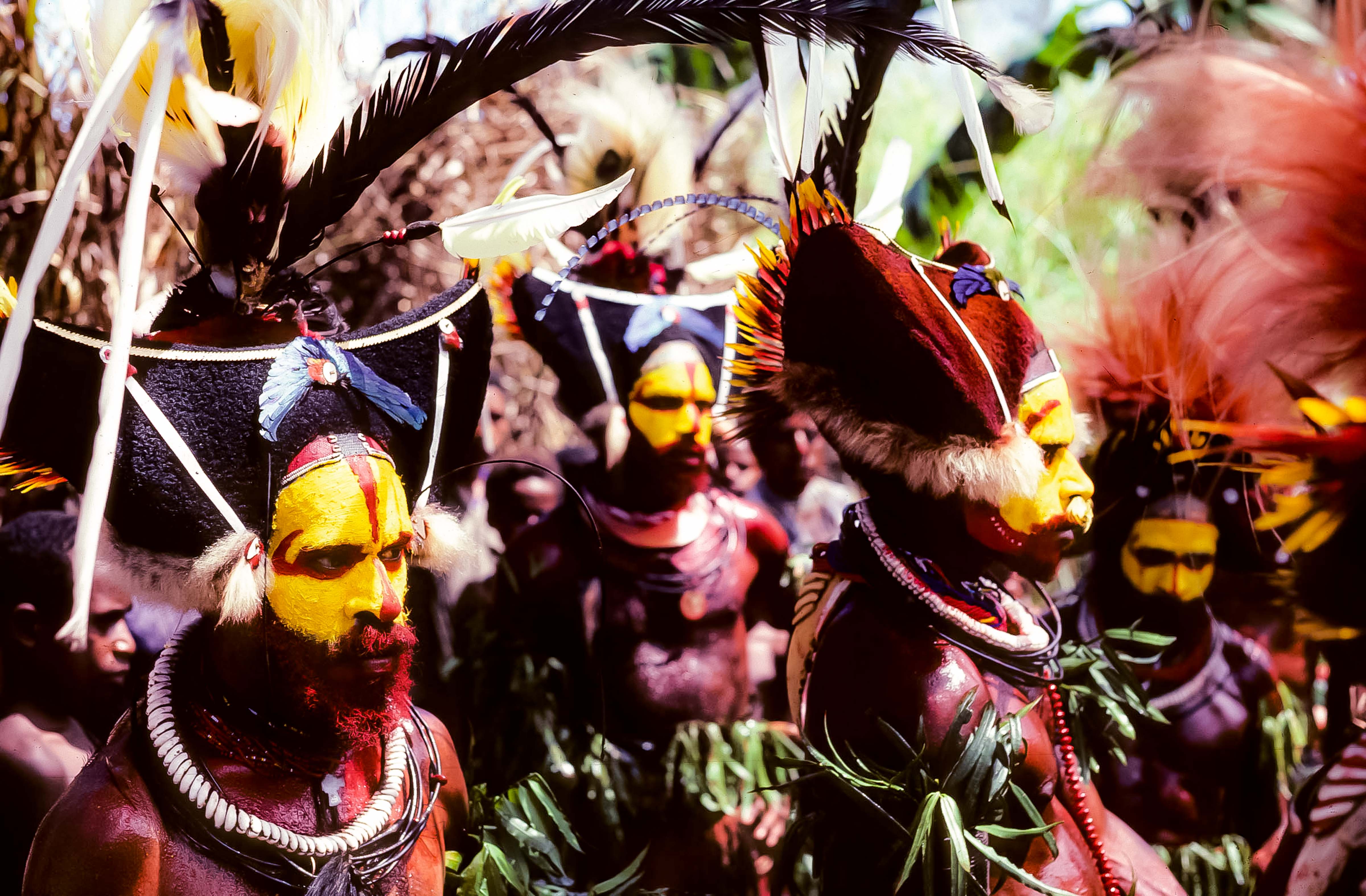 Papua New Guinea, Huli Feathers 1, 1983