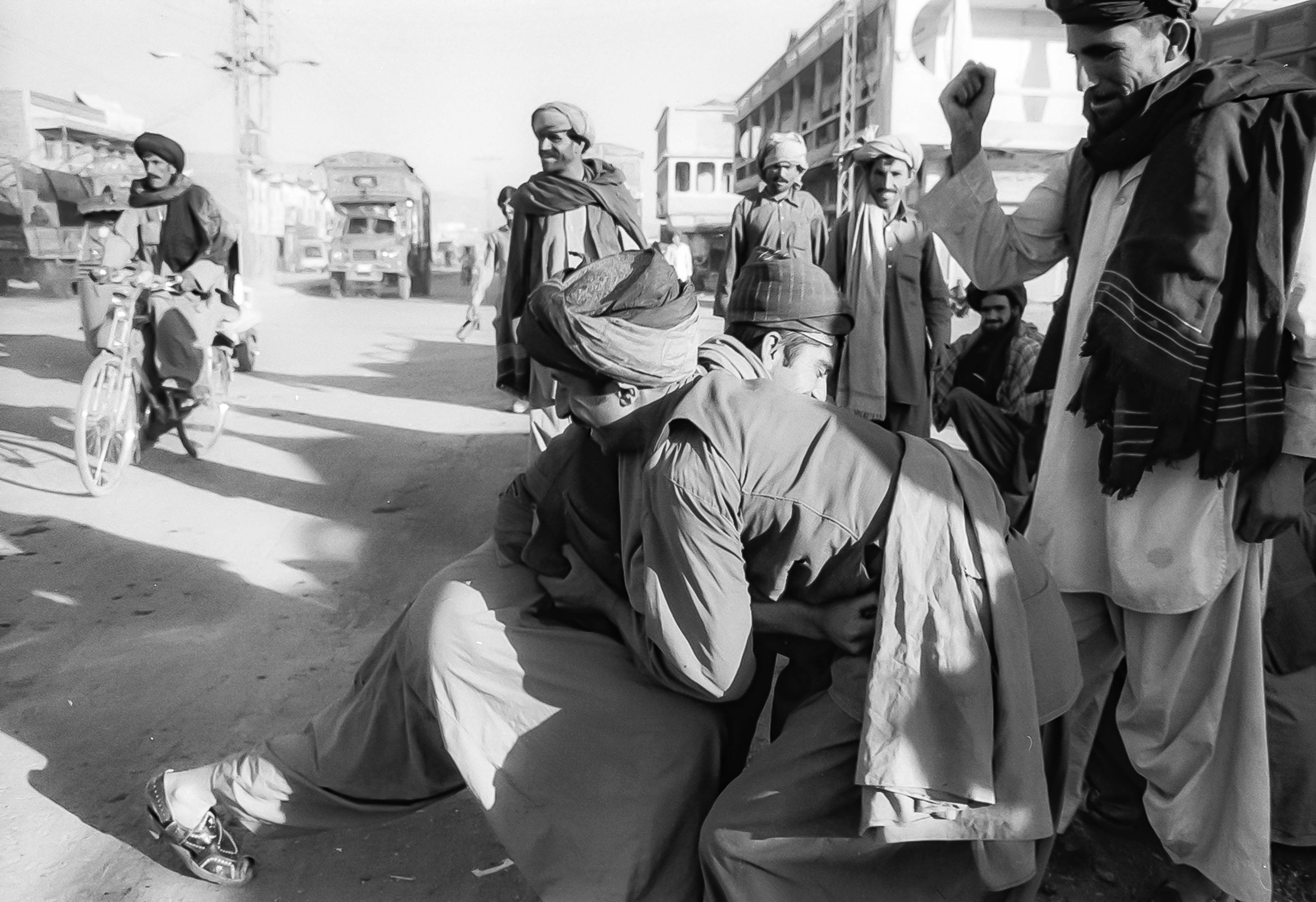 Pakistan, Wrestling Match In The Street, 1984