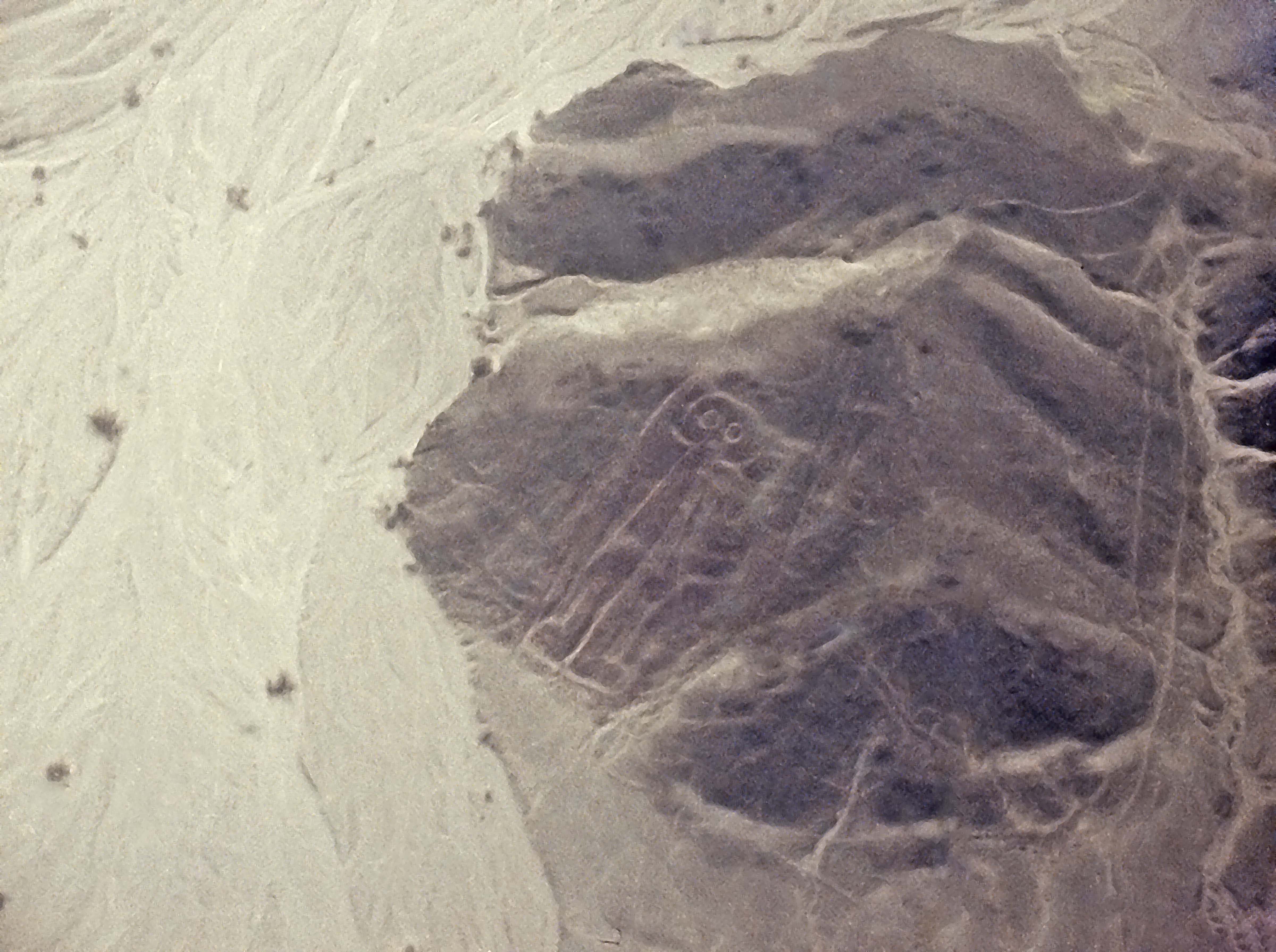 Peru, Nazca, Spaceman Figure, 1979