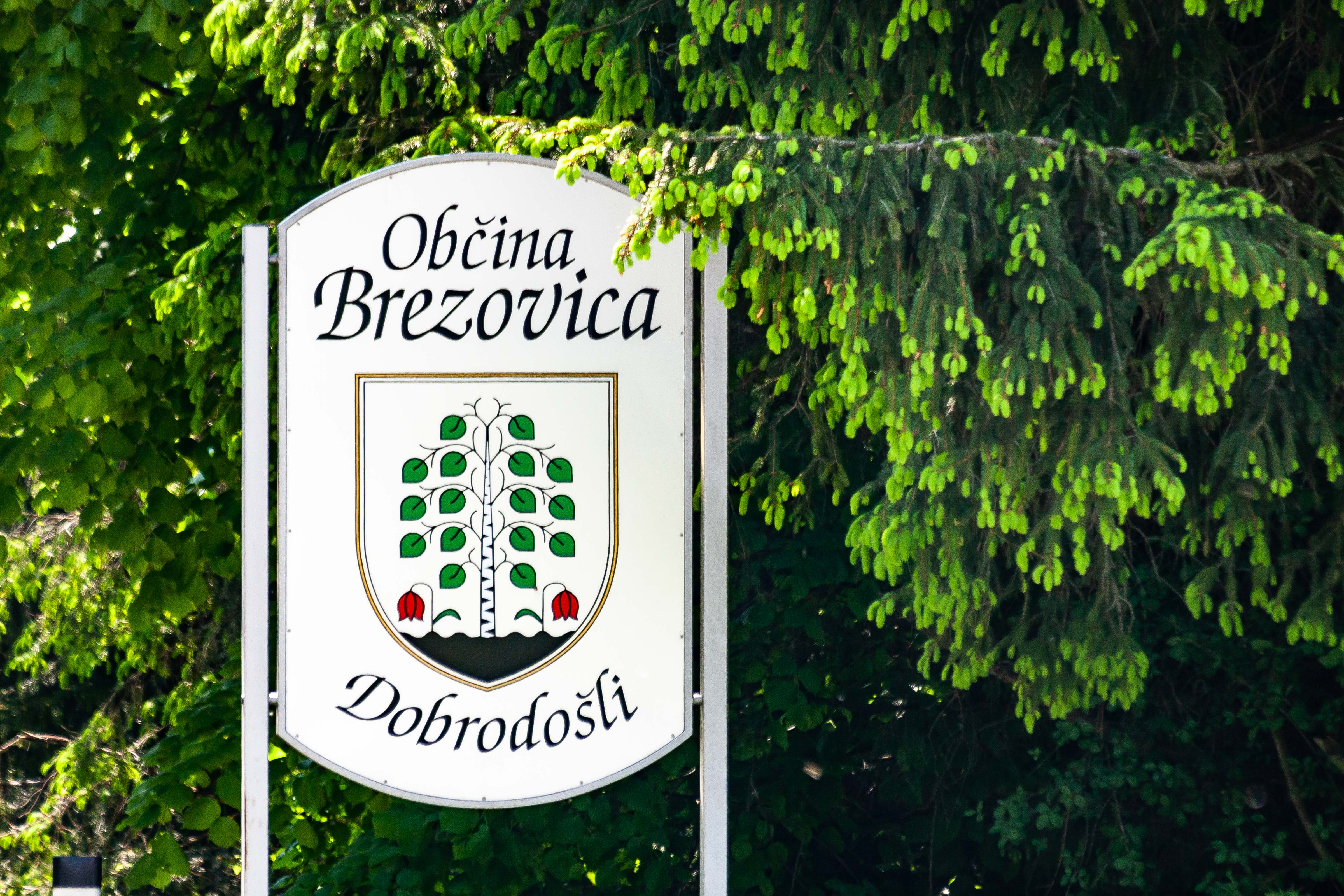 Slovenia, Brezovica Prov, Welcome To Brezovica Obcina, 2006, IMG 5782