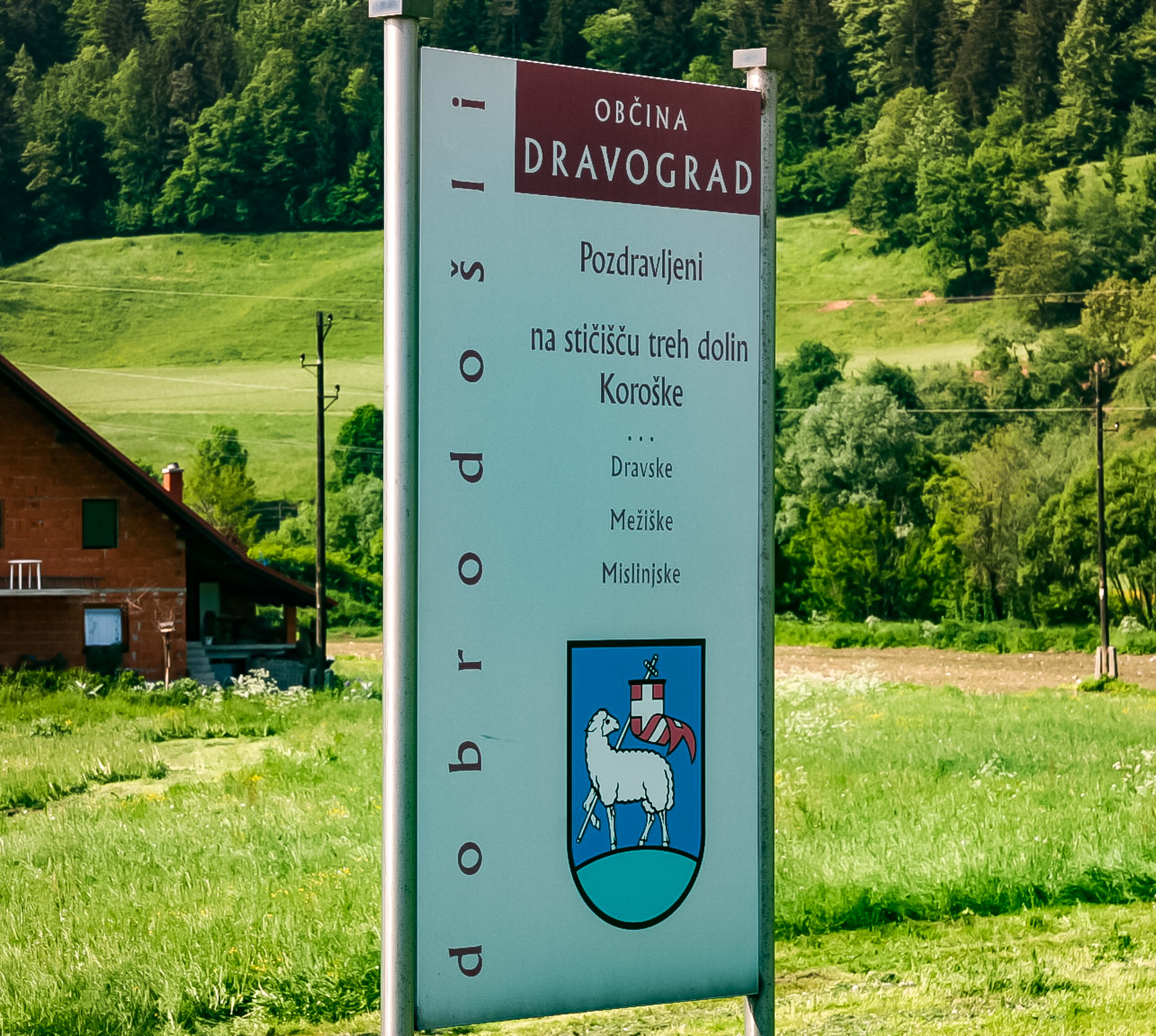 Slovenia, Dravograd Prov, Dobrodosli Obcina Dravograd, 2006, IMG 8613