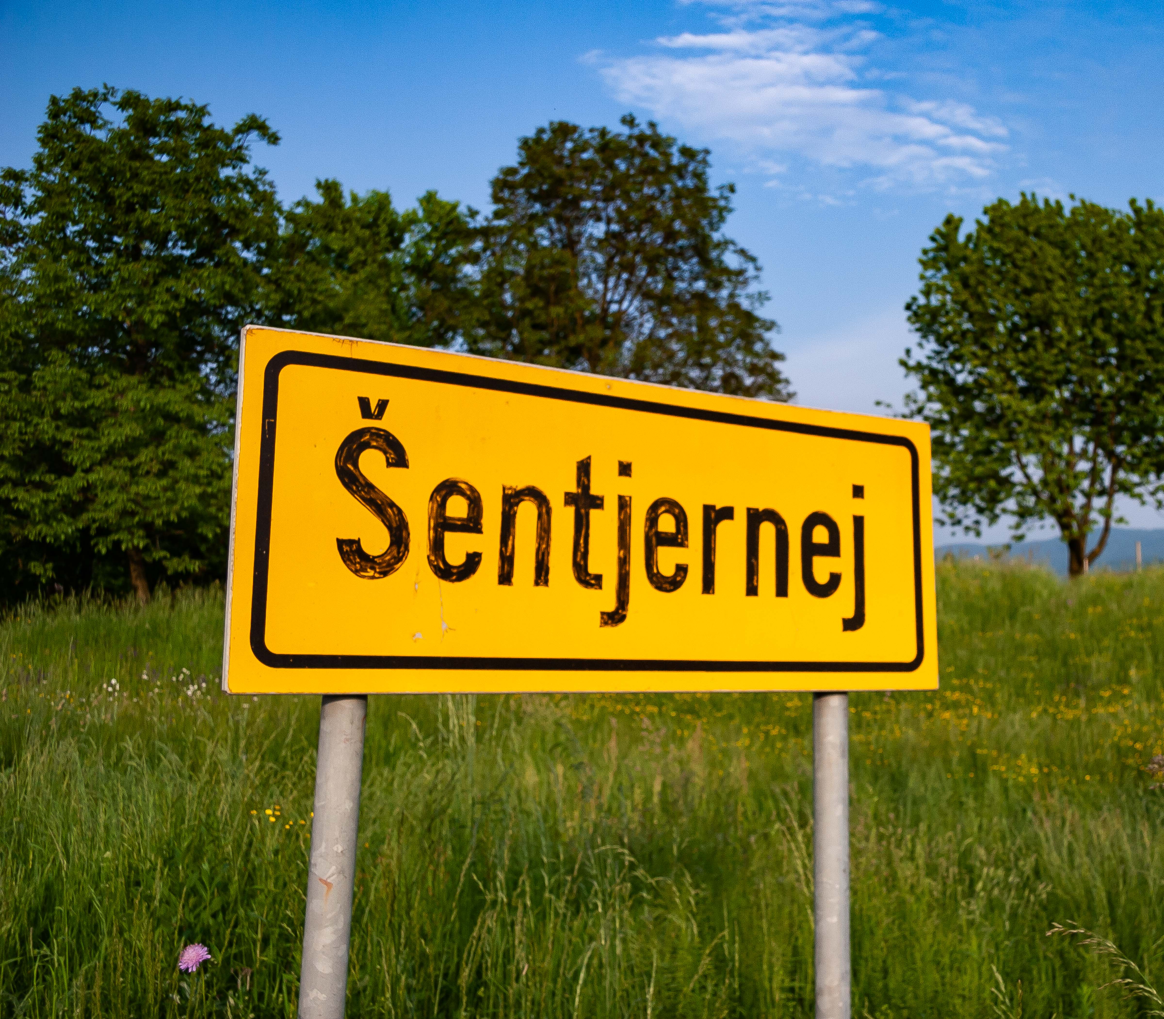 Slovenia, Sentjernej Prov, Sentjernej Sign, 2006, IMG 7609
