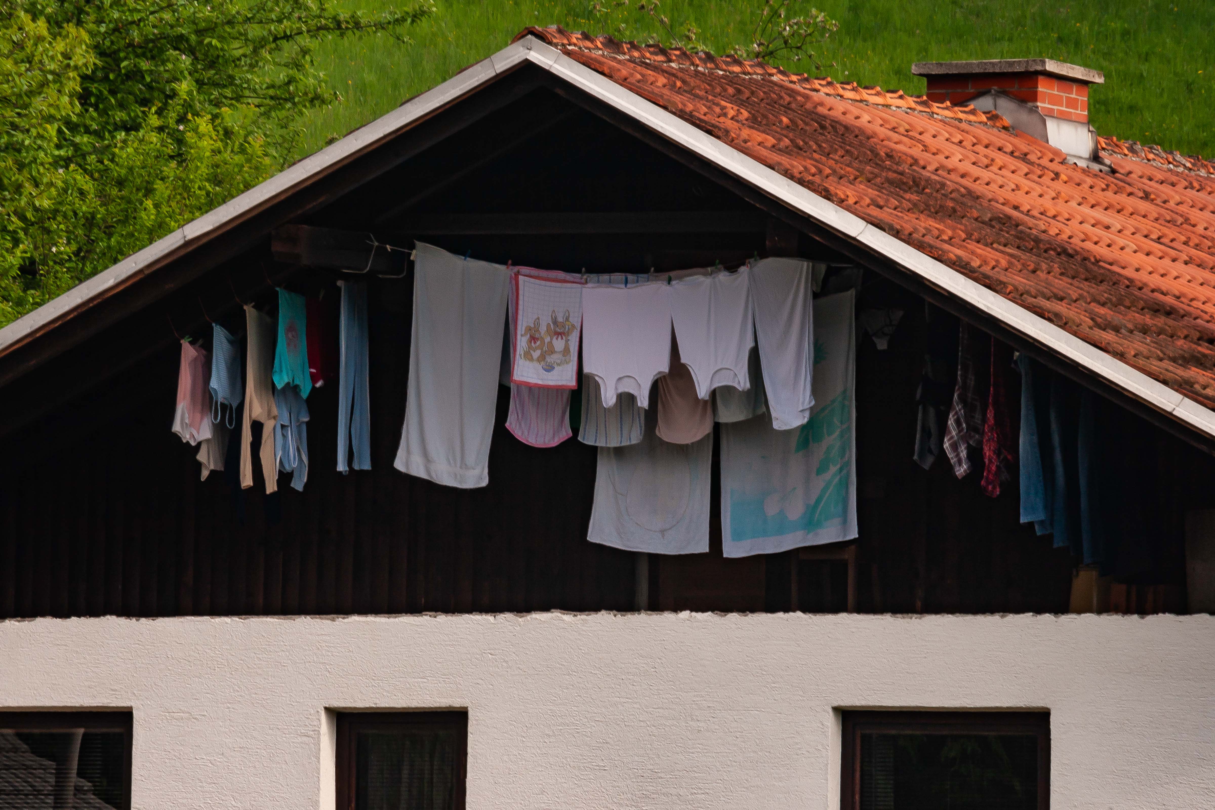 Slovenia, Slovenske Konjice Prov, Laundry, 2006, IMG 5657