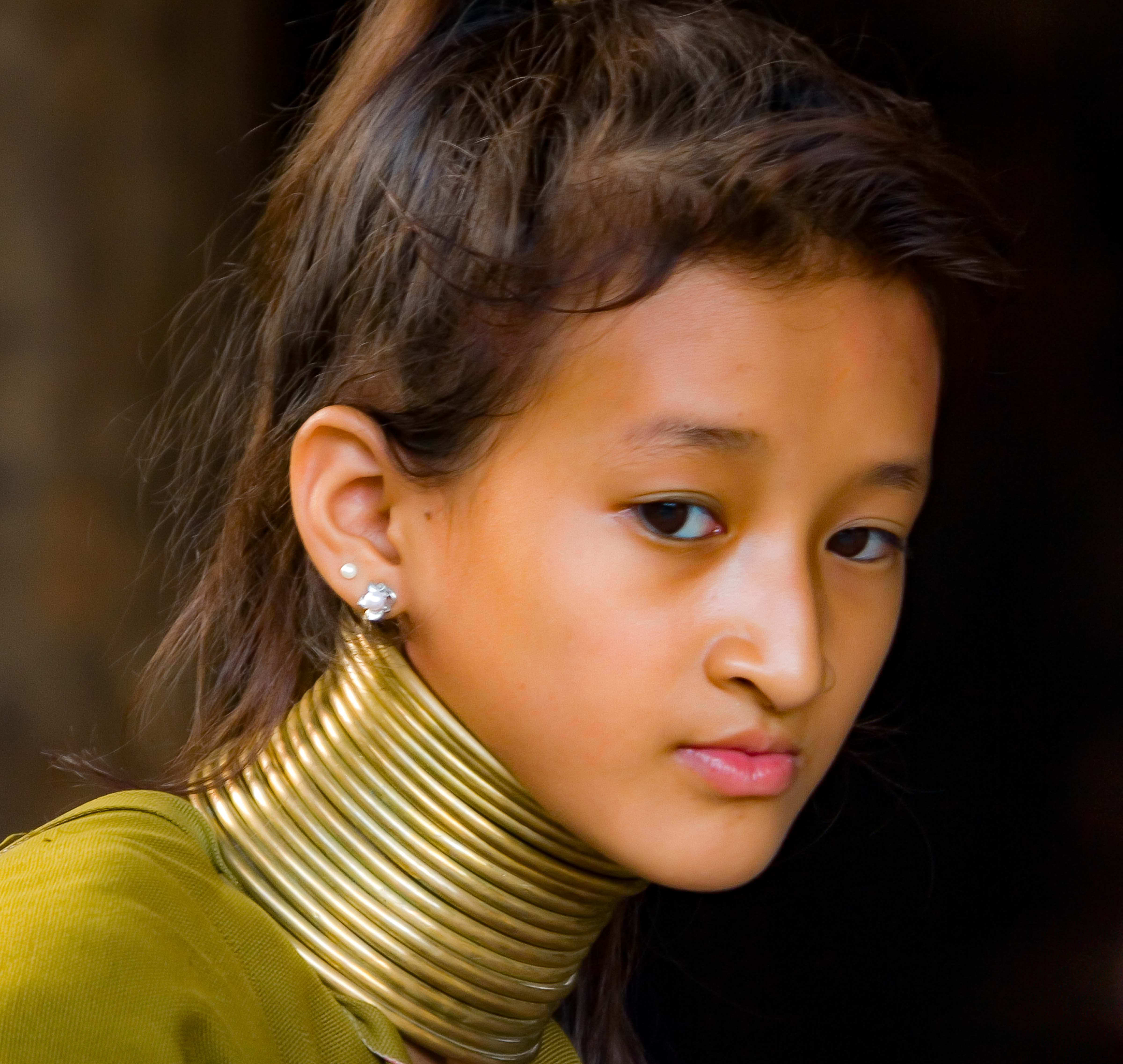 Thailand, Mae Hong Son Province, Karen Girl, 2008, IMG_3648