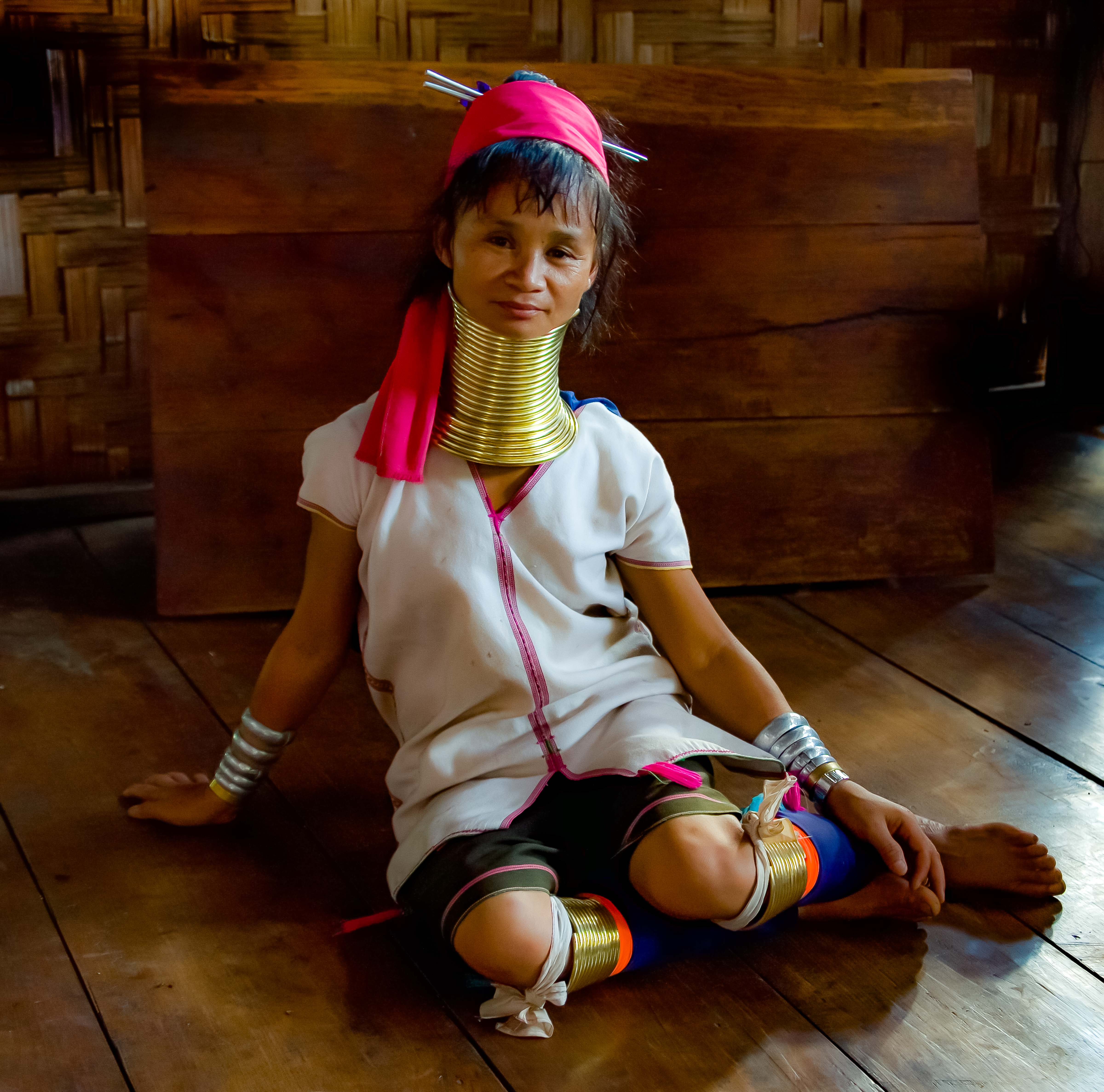 Thailand, Mae Hong Son Province, Kayan Woman, 2008, IMG_3613