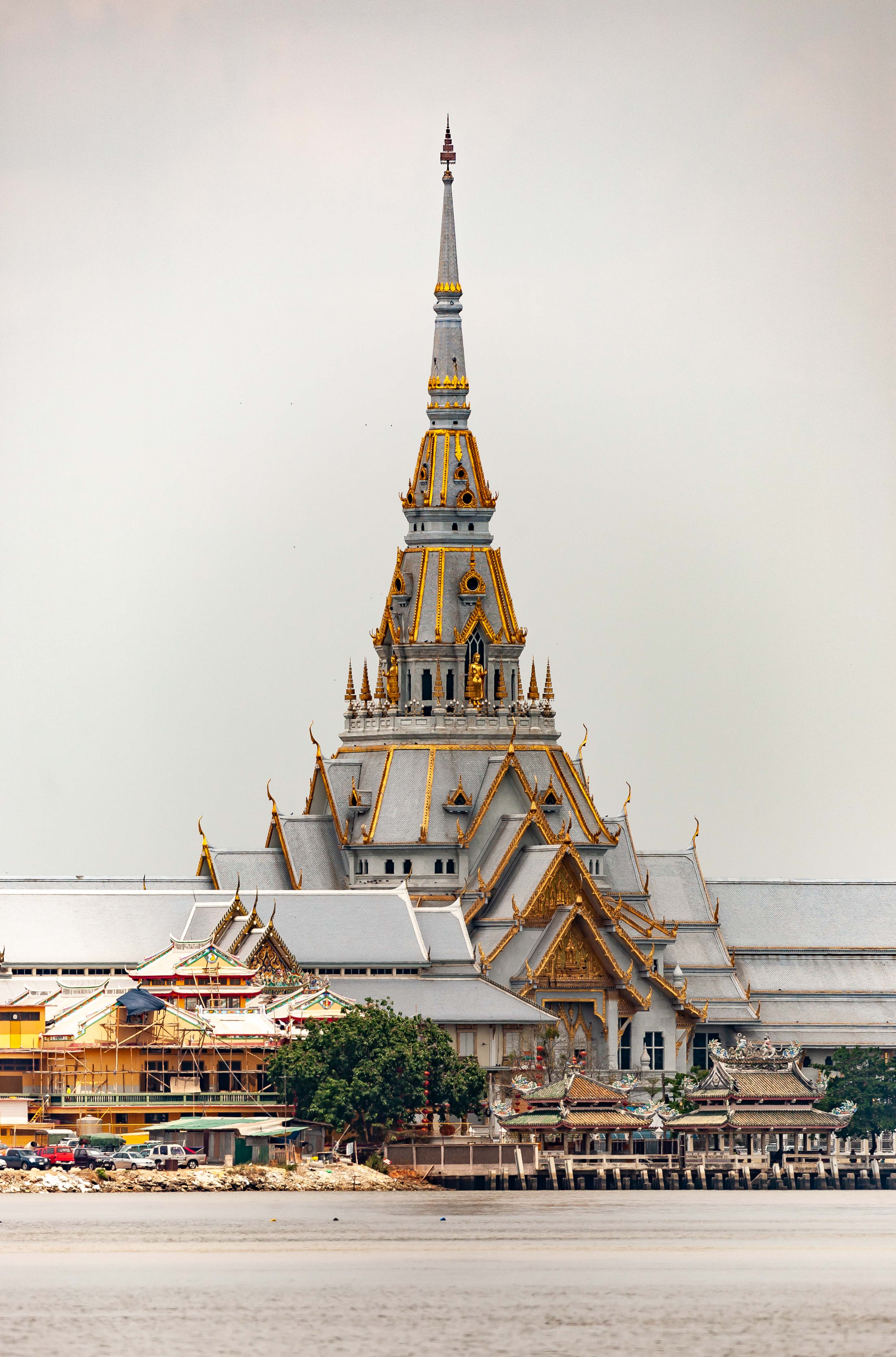 Thailand, Chachoengsao Prov, Temple, 2008, IMG 9741