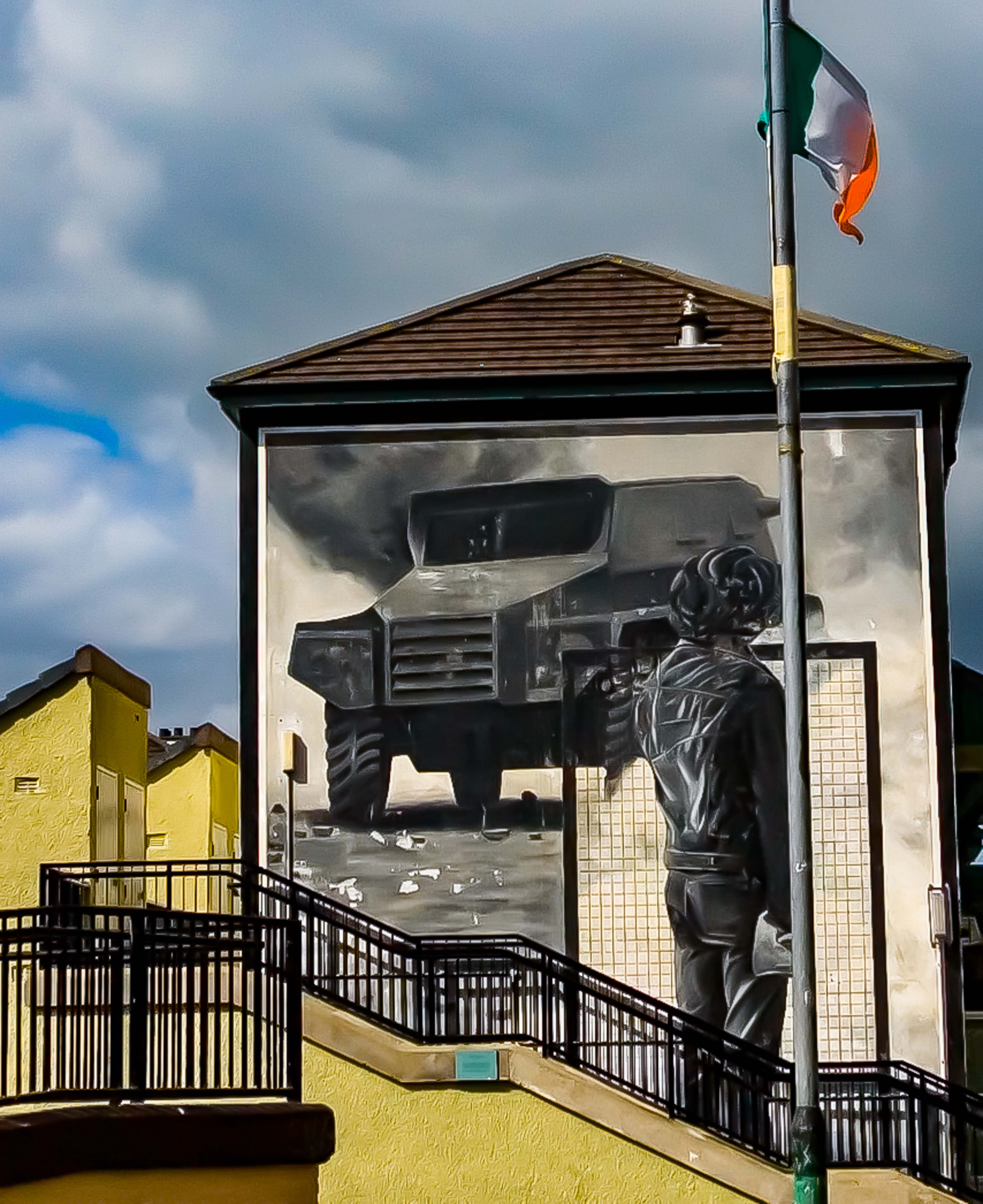 UK, Northern Ireland, Derry Province, Mural, 2008, IMG_5551CU1