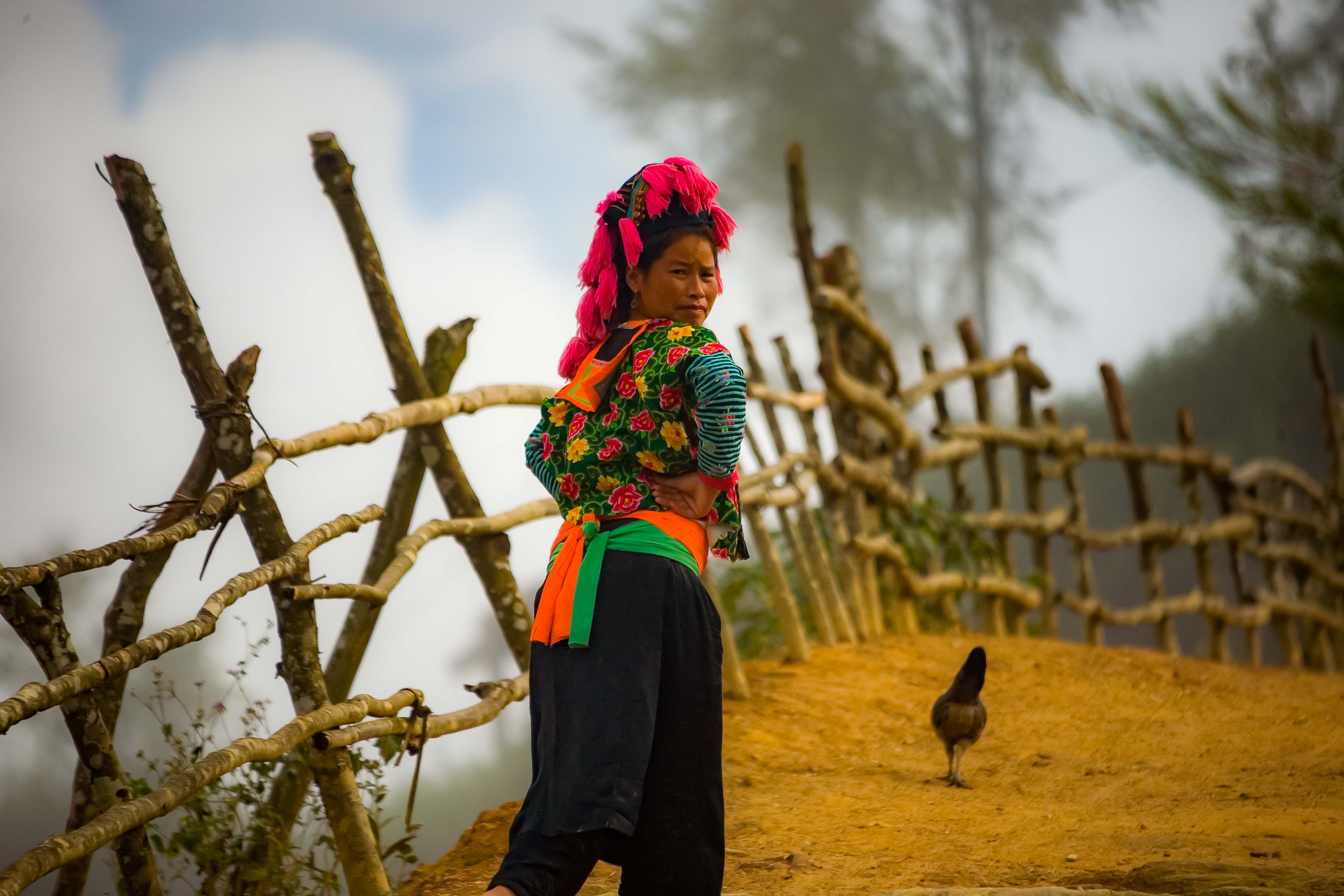 Vietnam, Son La Prov, Tribeswoman, 2008, IMG_8147
