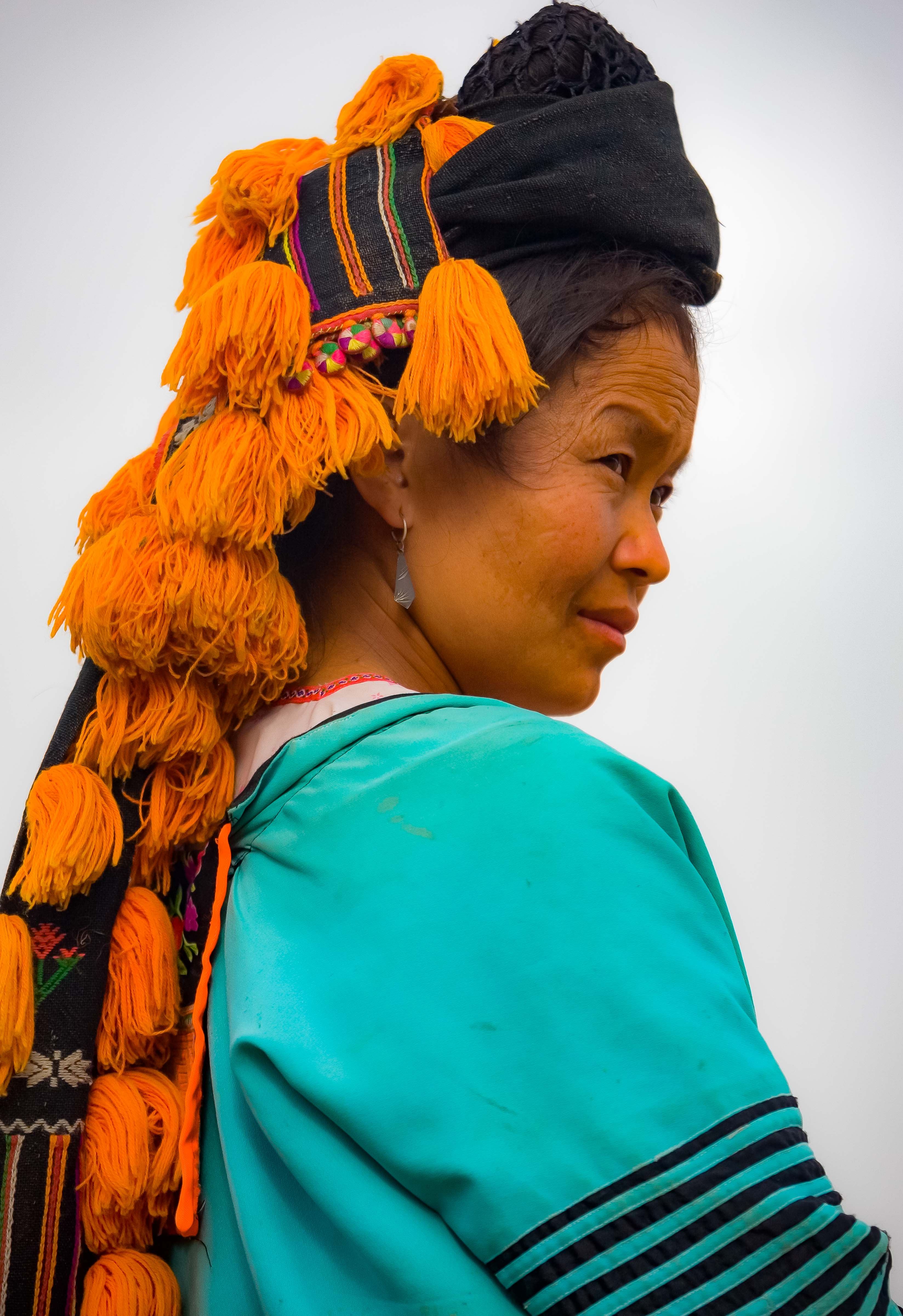 Vietnam, SonLa Prov, Tribeswoman, 2008, IMG_8149