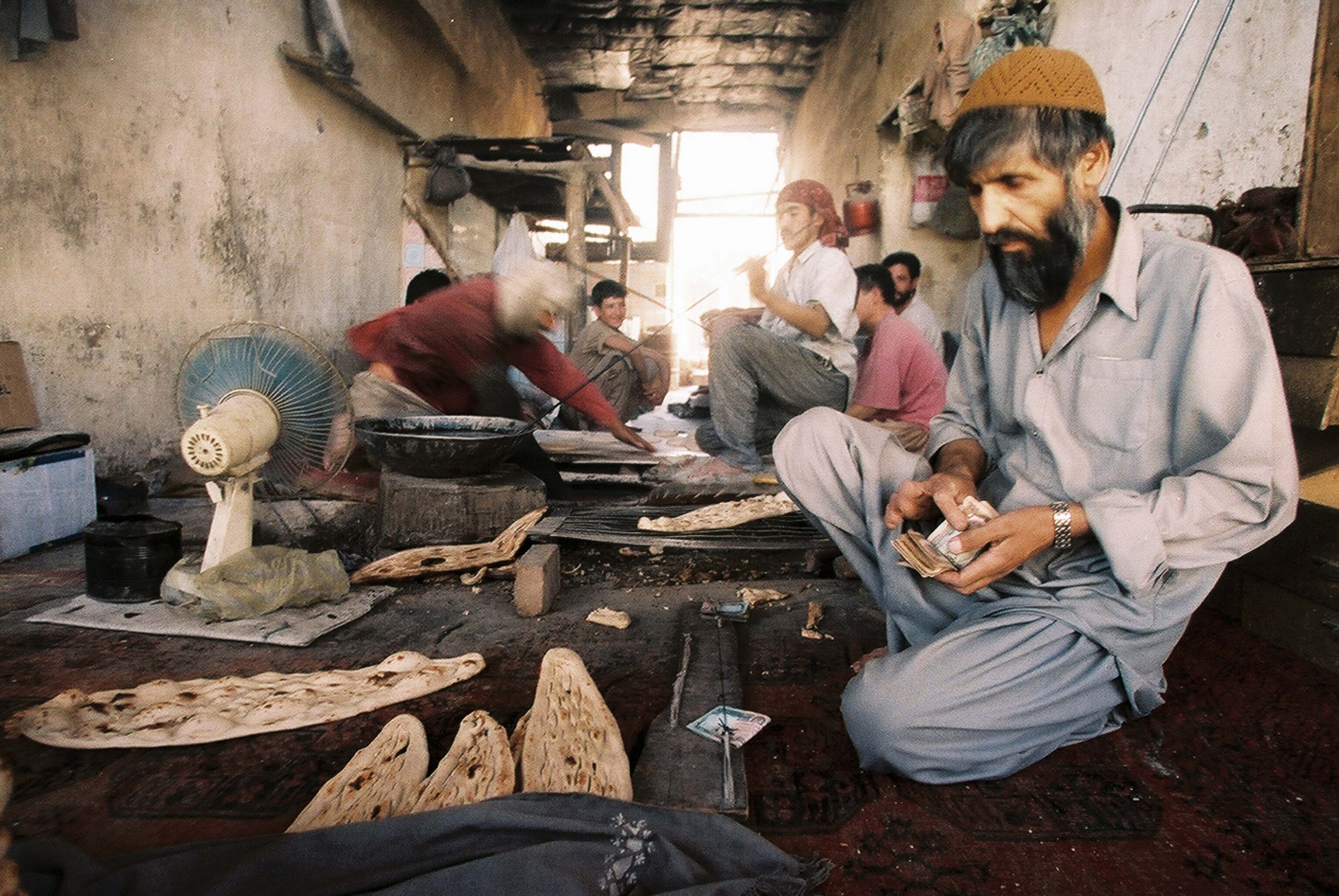 Afghanistan, Tea Shop, 2002 Jeff Shea