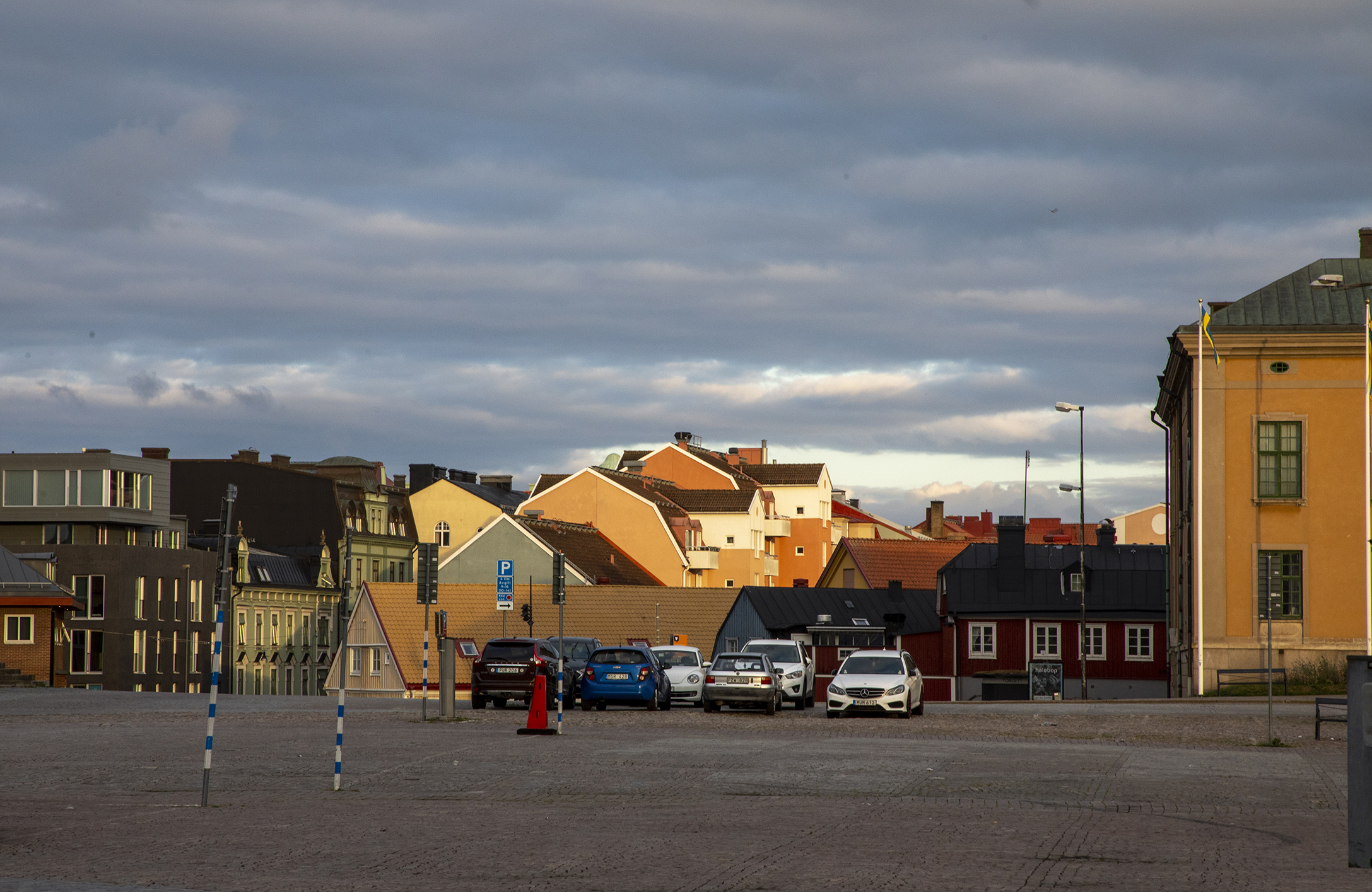 Karlskrona Houses Near Square