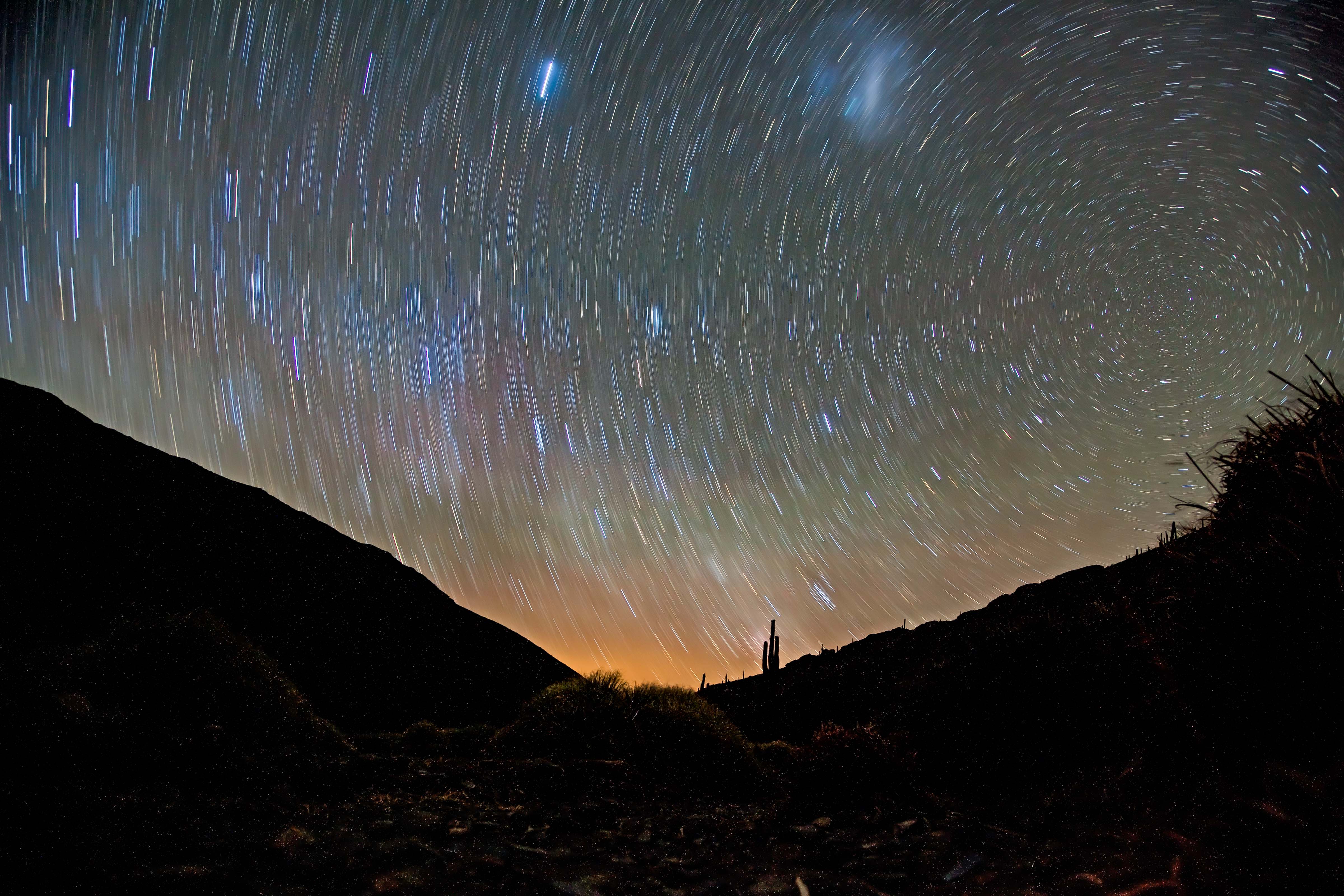 Argentina, Salta Prov, Night Sky Near Pueblo Cobres, 2010, IMG 5505r2