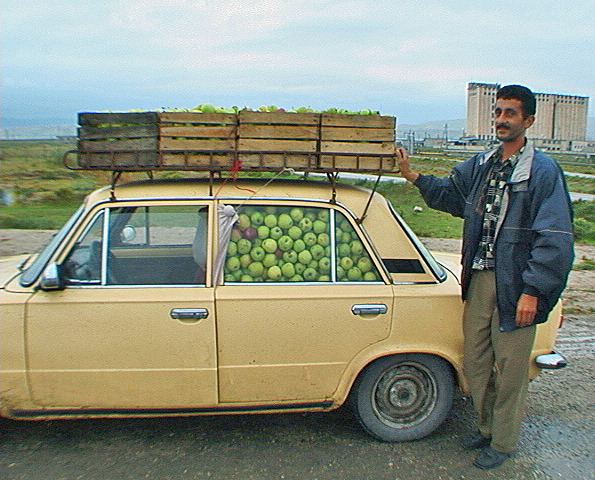 Azerbaijan, Apples In Car, 2000