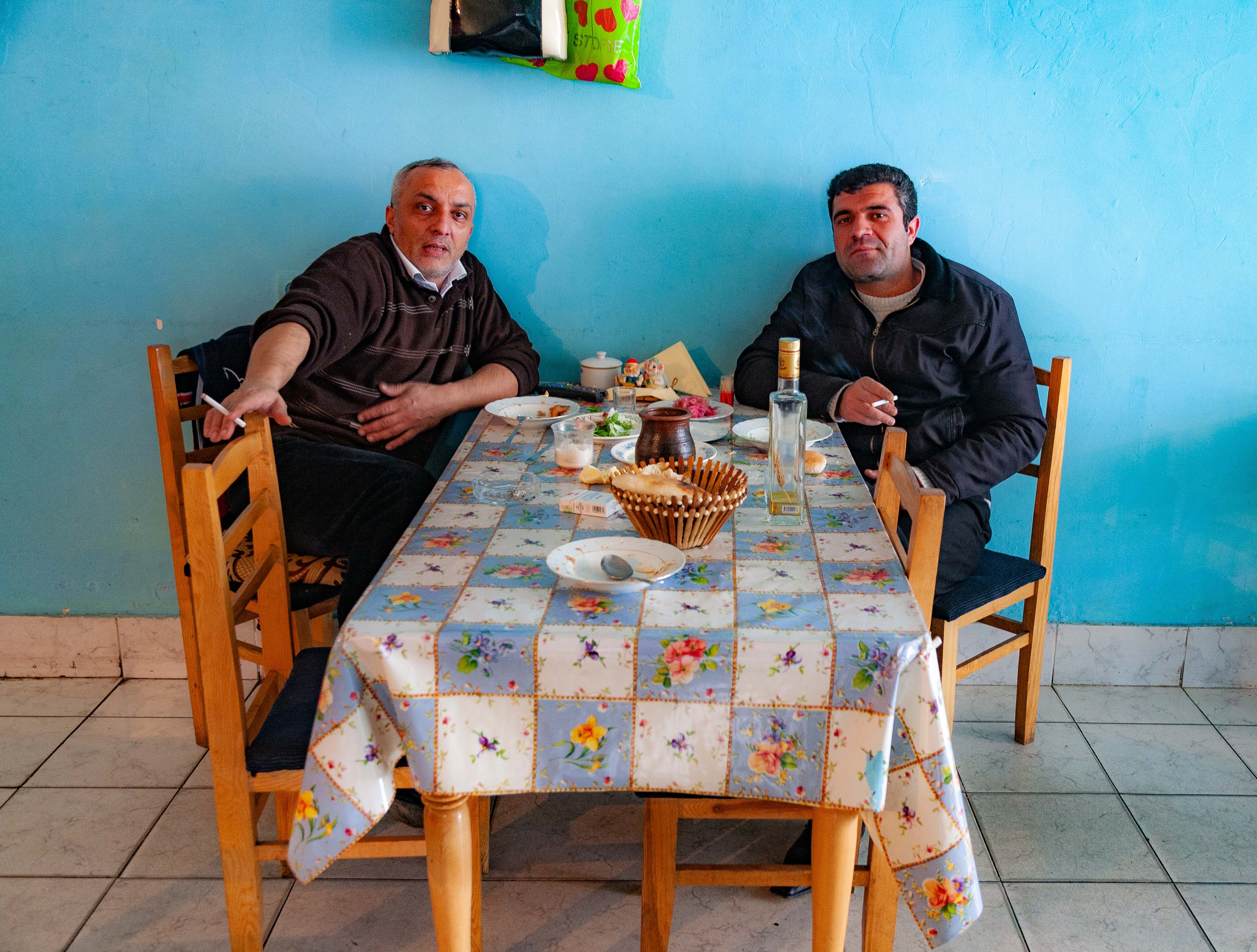 Azerbaijan, Balakan Prov, Lunch, 2009, IMG 8378