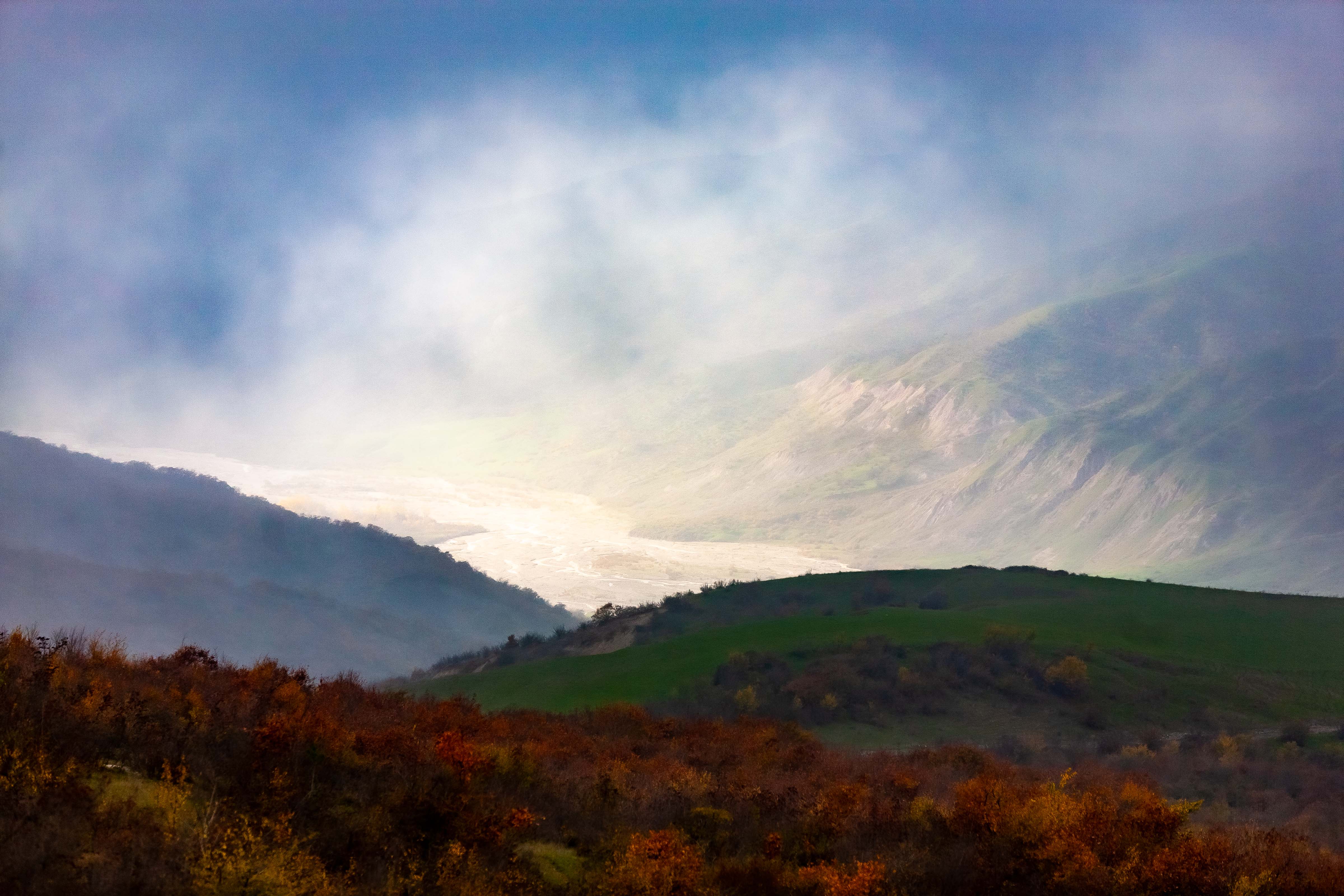Azerbaijan, Shamaxi Rayon, Landscape, 2009, IMG 8064