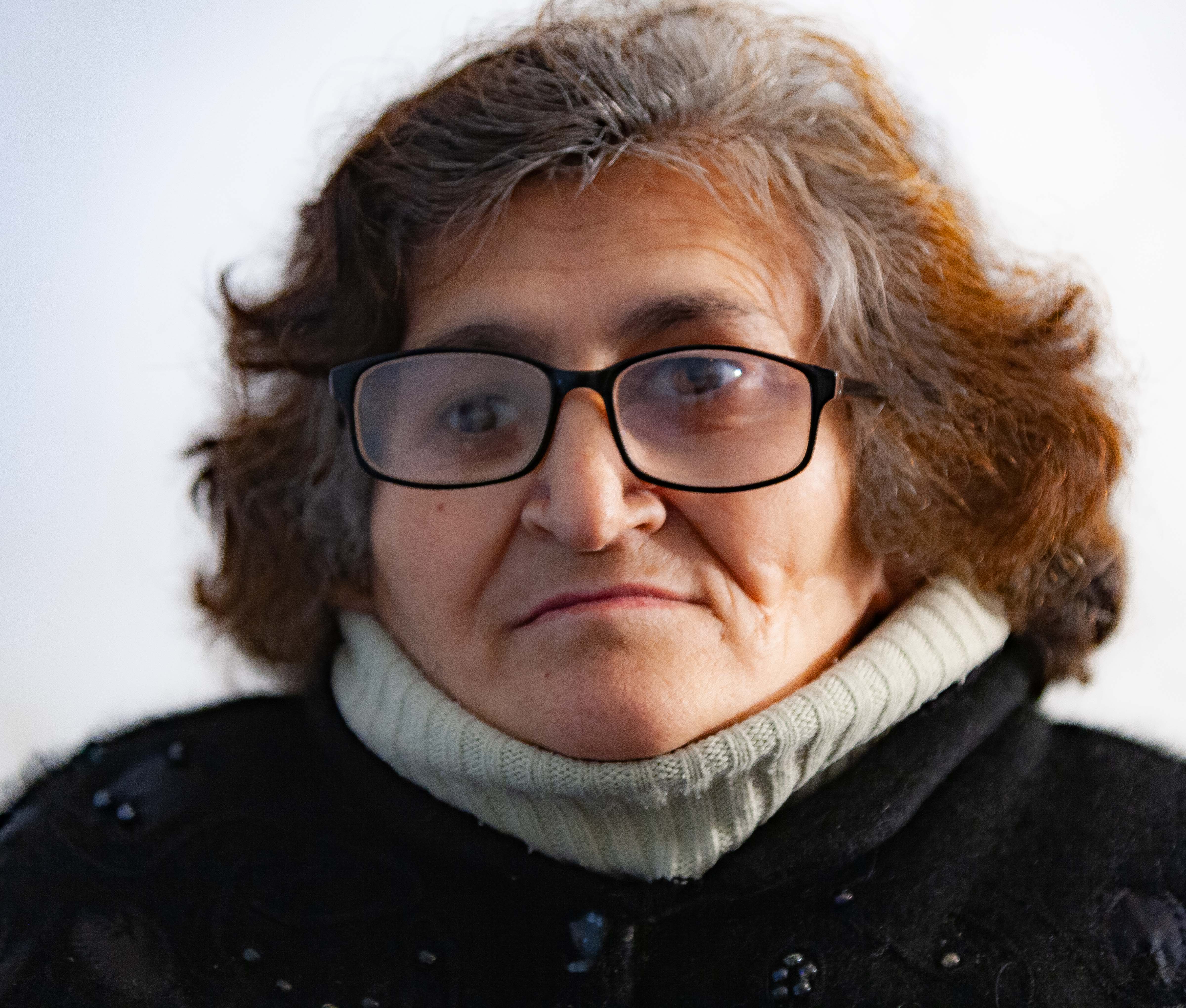 Azerbaijan, Samux Prov, Portrait Of Old Woman, 2009, IMG 8640