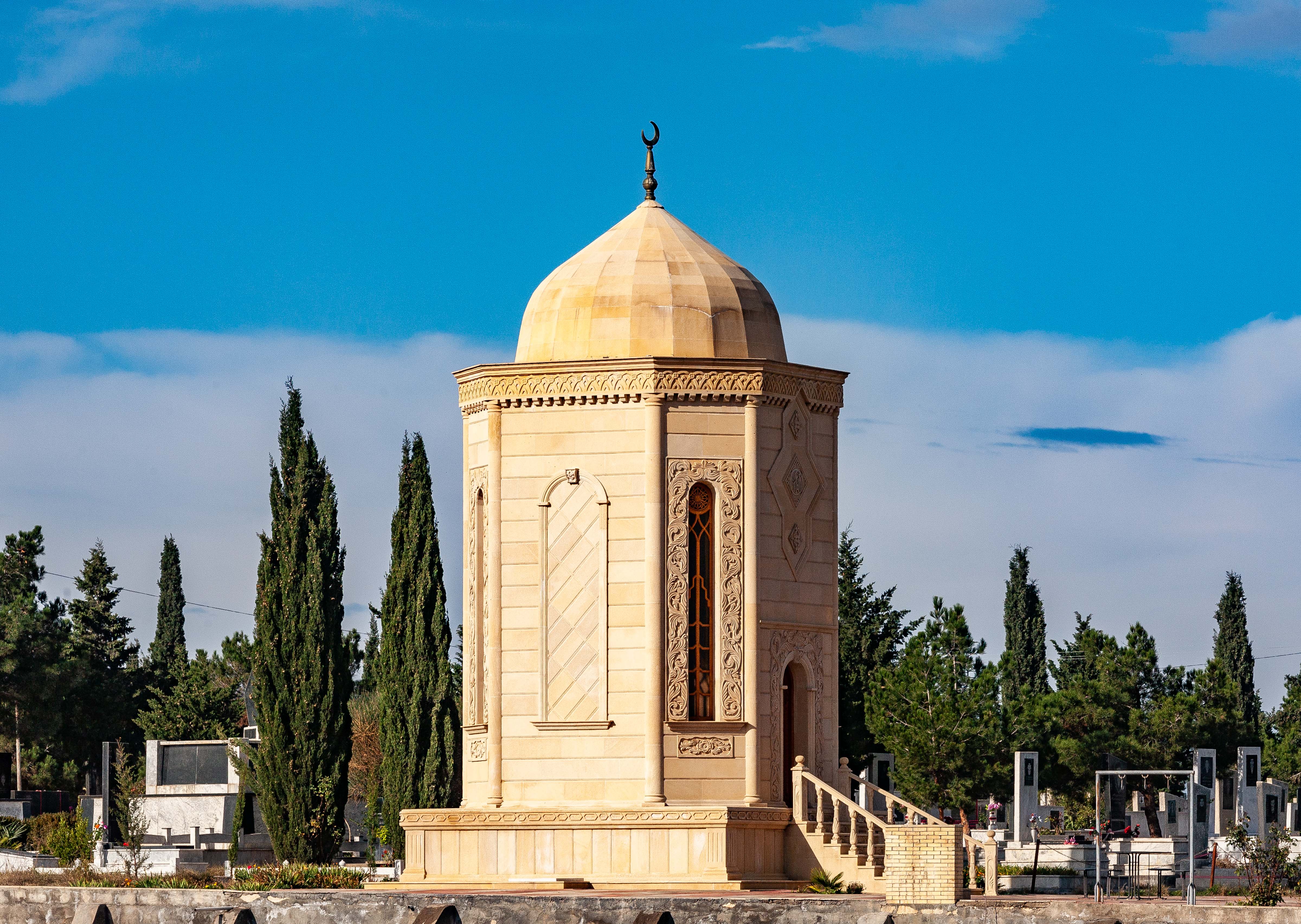 Azerbaijan, Xanlar Prov, Mausoleum, 2009, IMG 9179