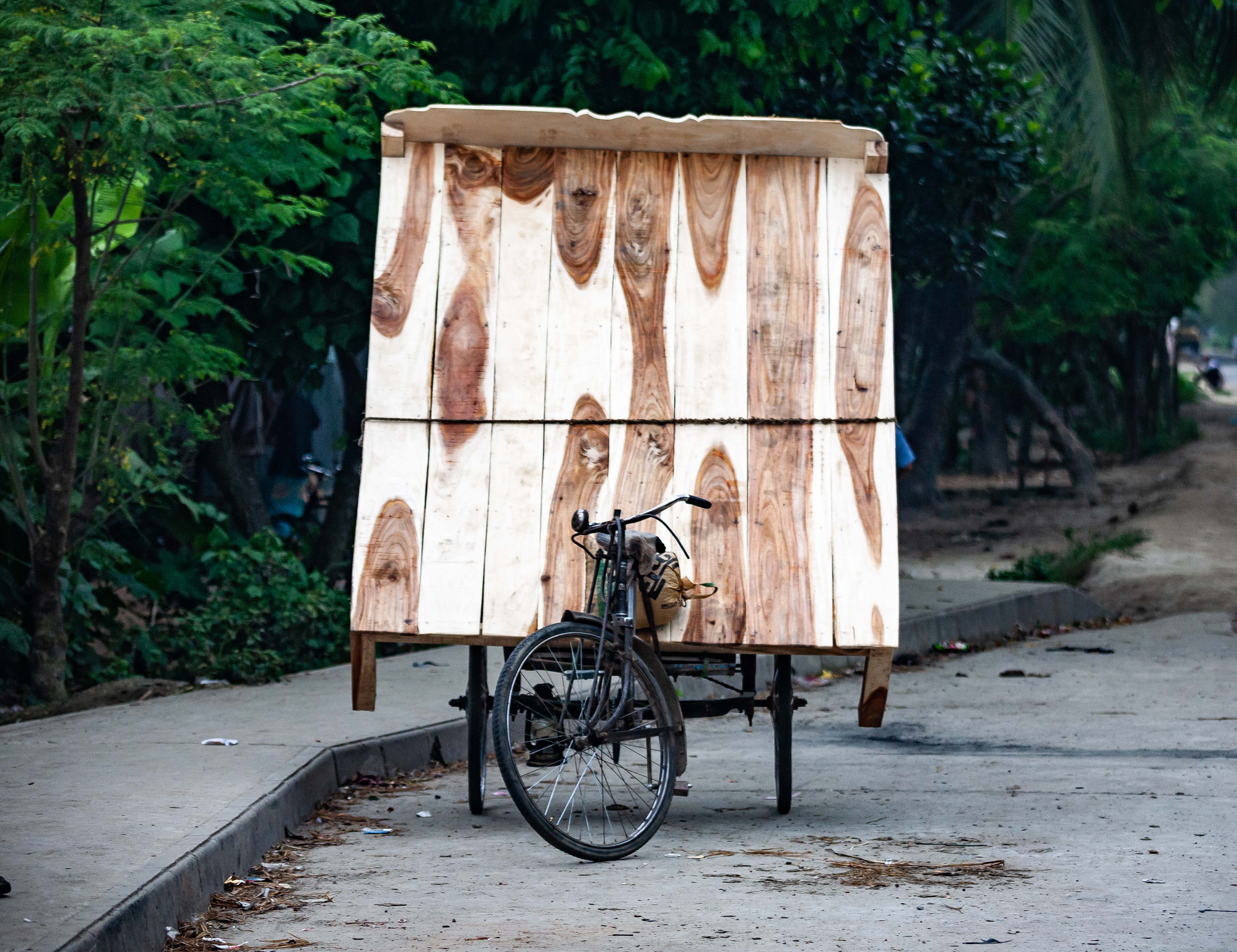 Bangladesh, Kishorenganj Prov, Cart Bed Frame, 2009, IMG 8611