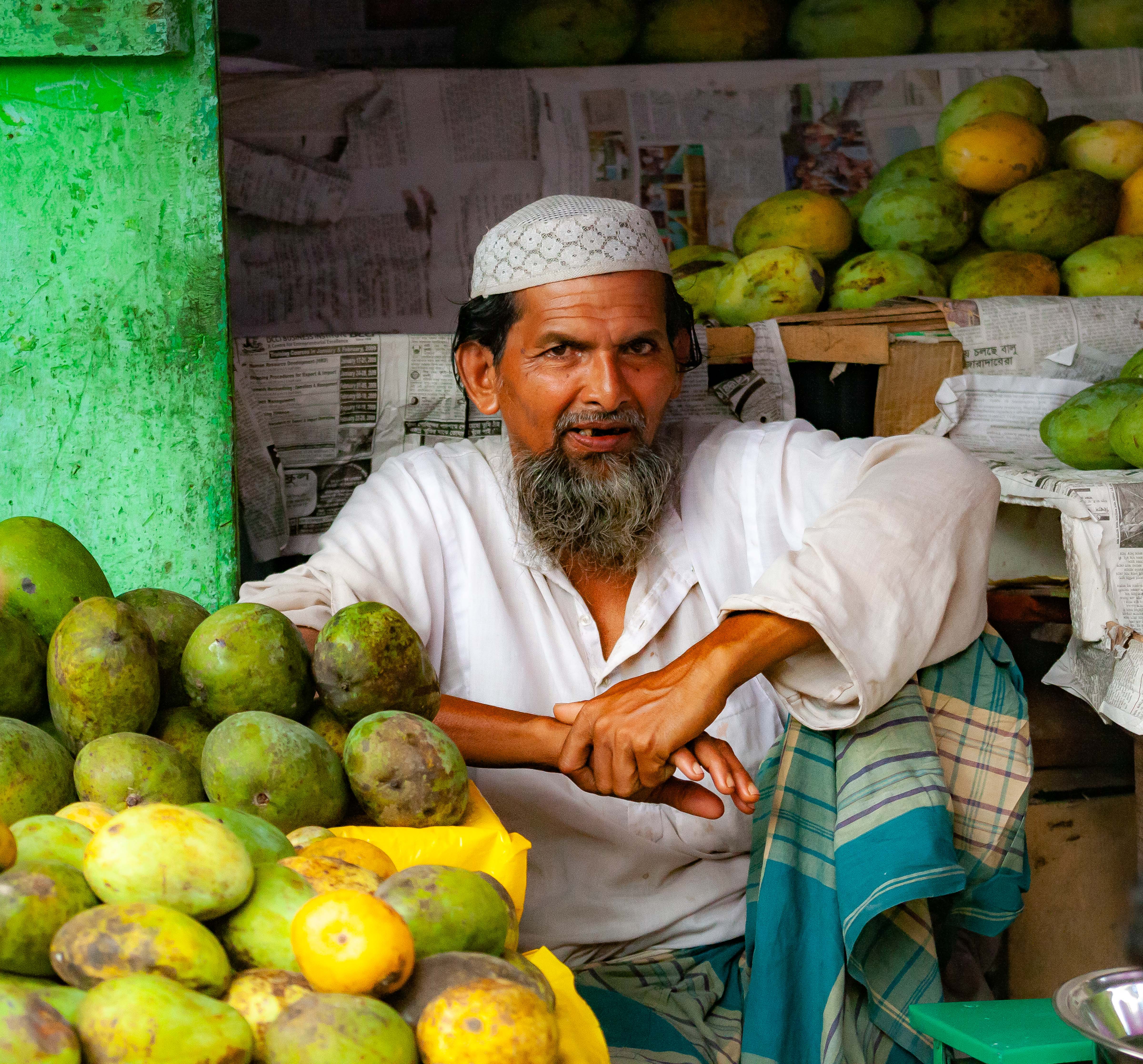 Bangladesh, Kishorenganj Prov, Food Vendor, 2009, IMG 8665