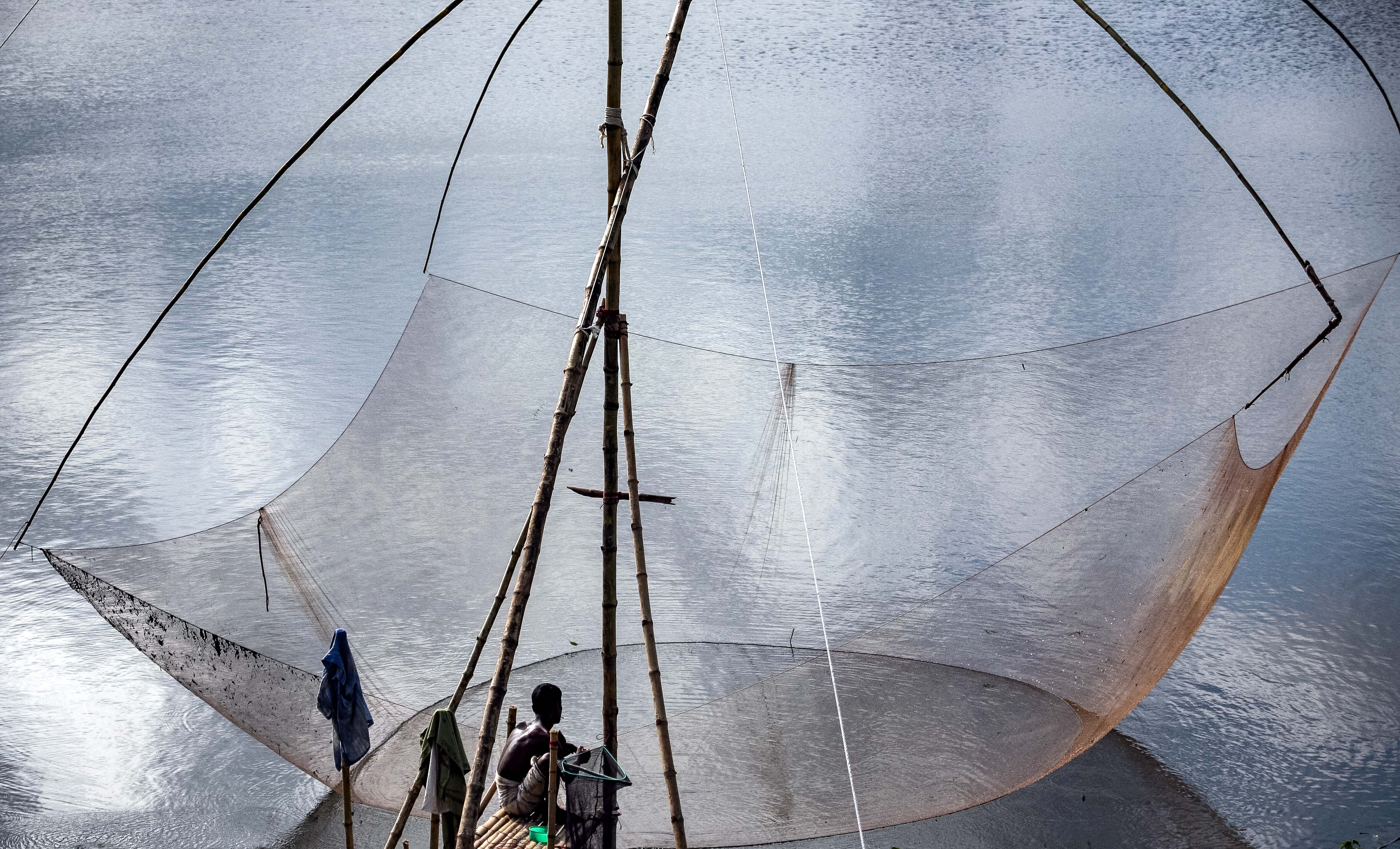 Banglaesh, Gazipur Prov, Fishing Net, 2009, IMG 8006