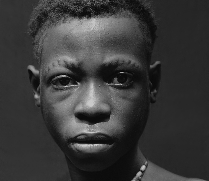 Central African Republic, Bayanga, Pygmy Portrait, 2000