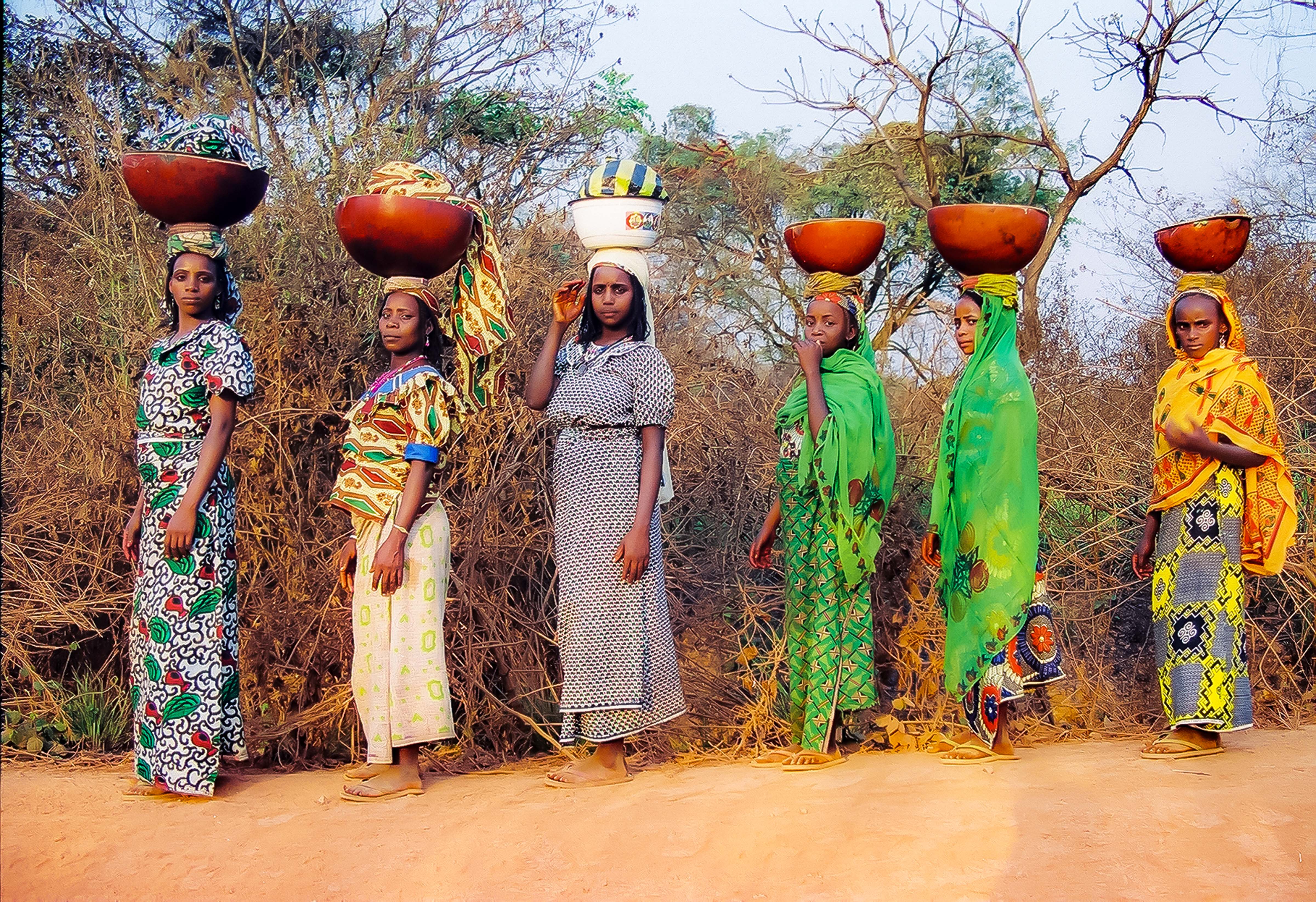 Central African Republic, Carrying Baskets, 2000