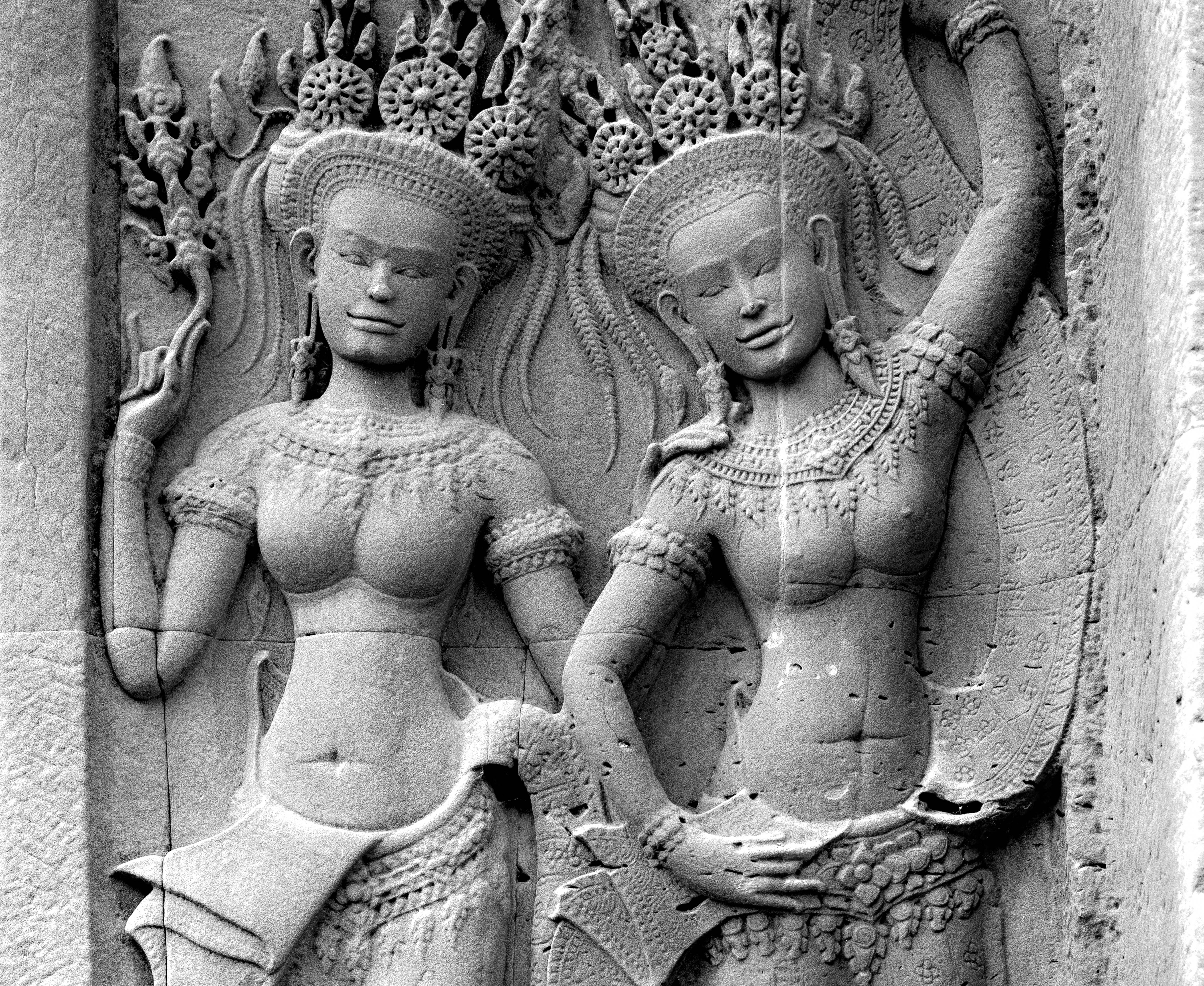 Cambodia, Angkor Wat, Aspareses, 1996