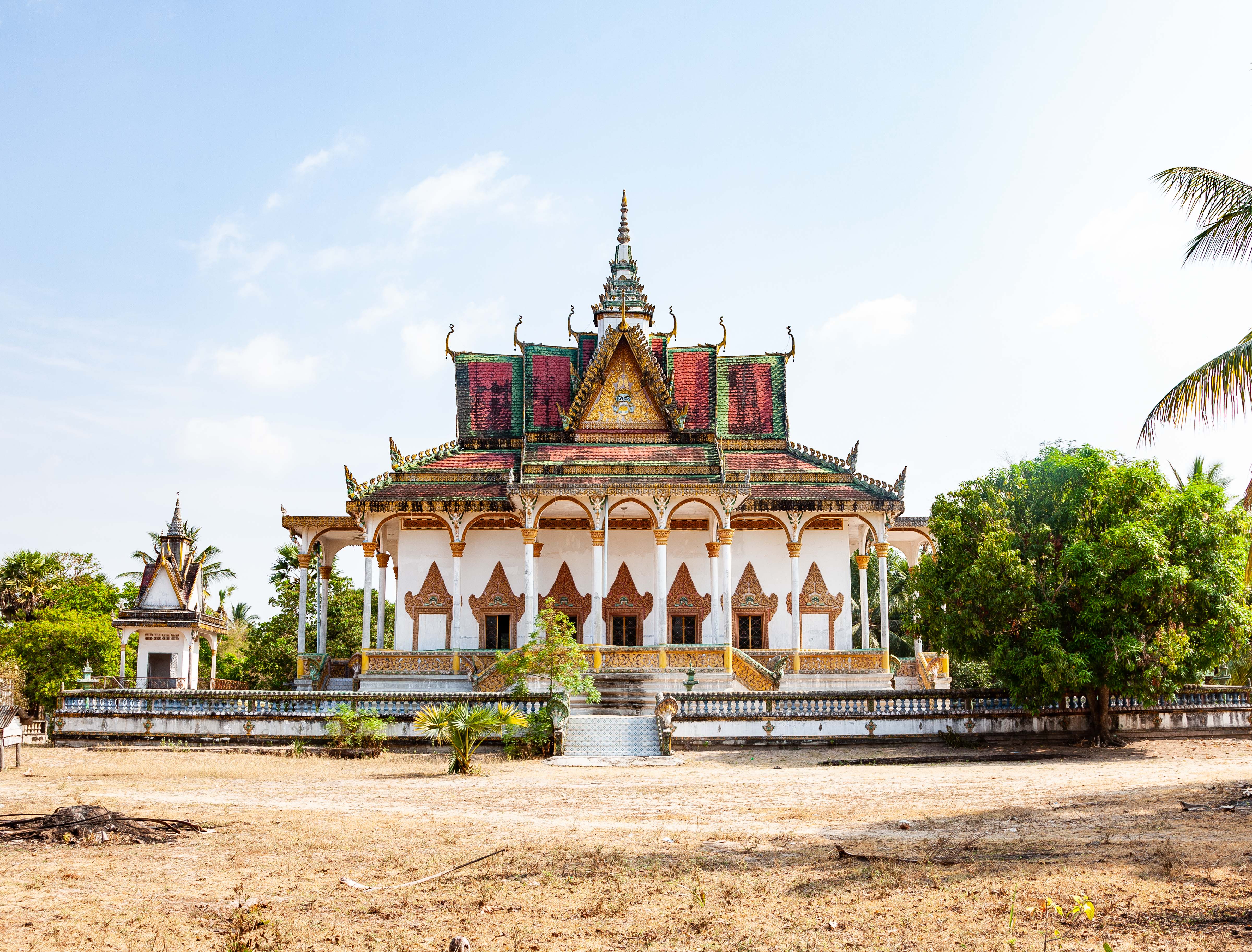 Cambodia, Kampong Chhnang Prov, Temple, 2011, IMG 9500