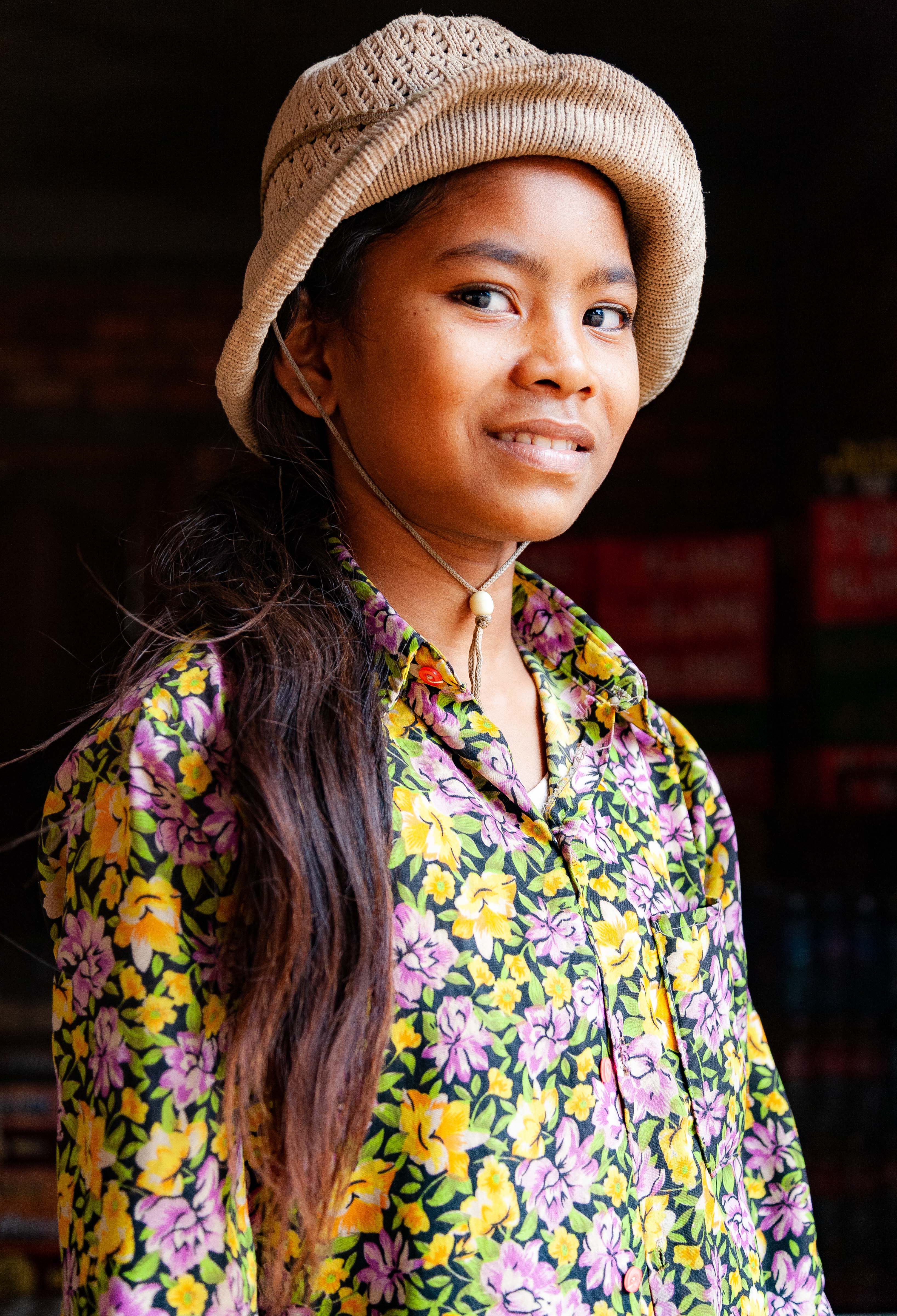 Cambodia, Kampong Thum Prov, Country Girl, 2010, IMG 5544