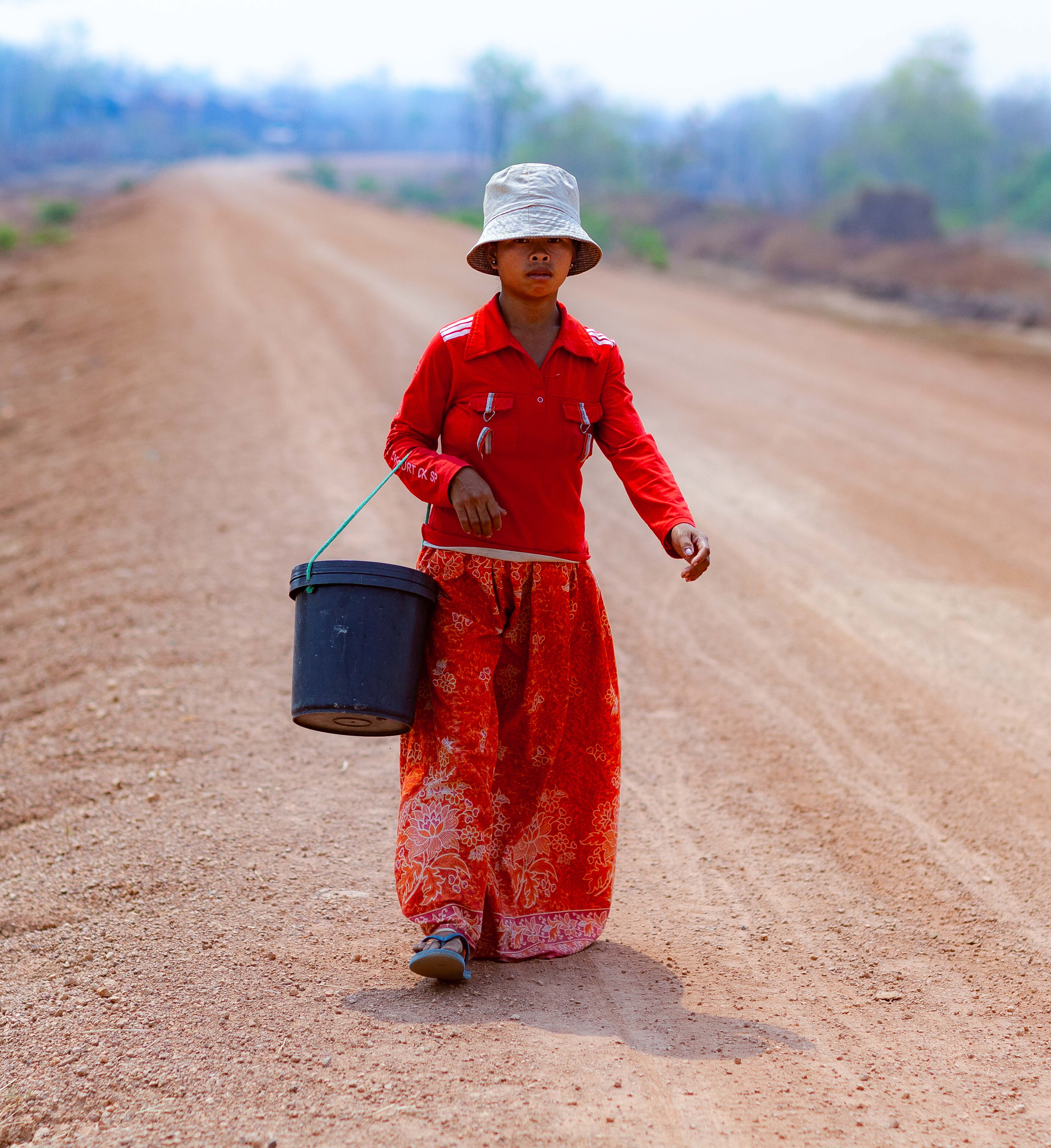 Cambodia, Preah Vihear Prov, Walking, 2011, IMG 0388