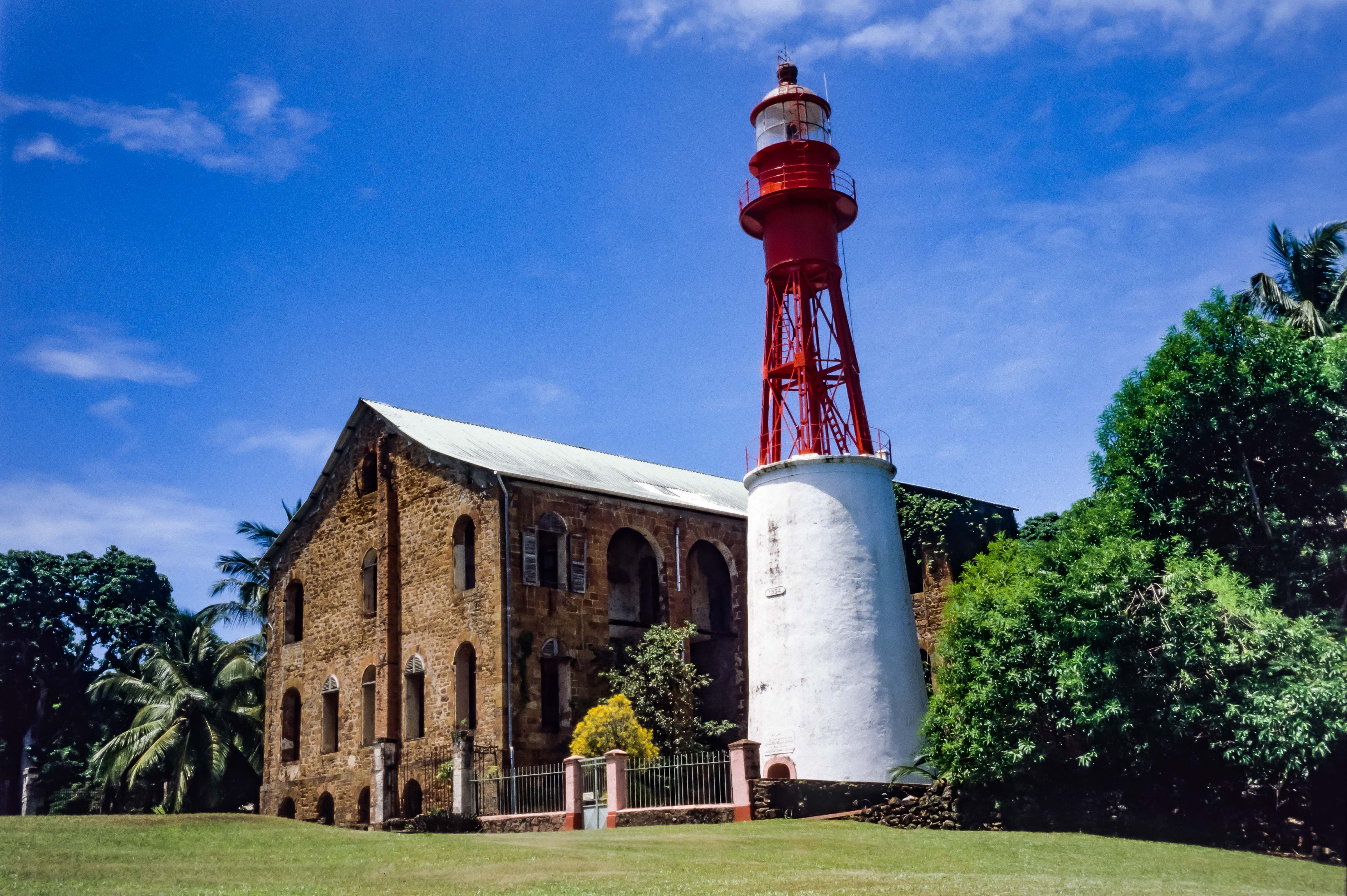French Guiana, French Guiana Prov, Lighthouse On Devils Island, 2000, Slide