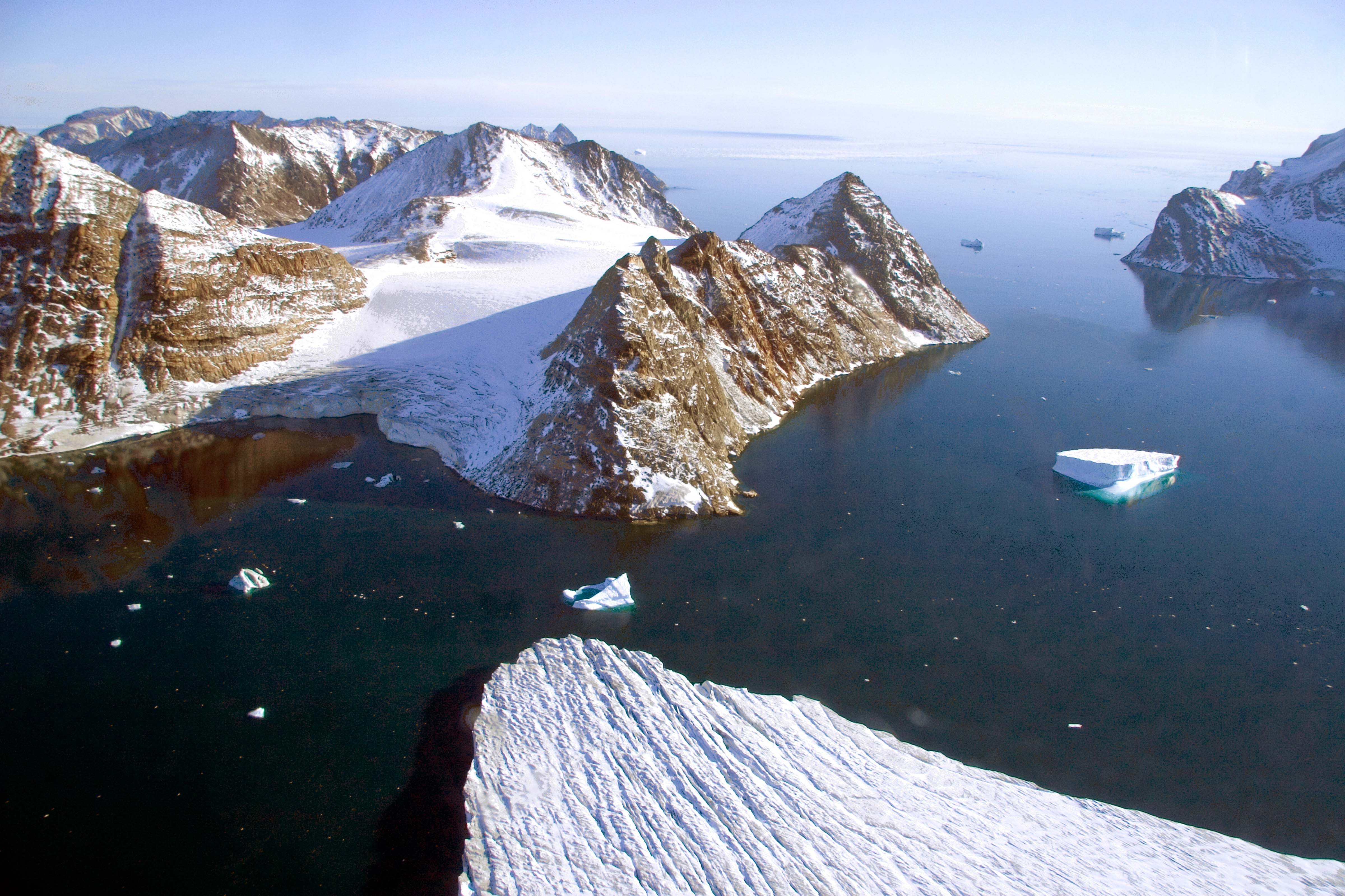 Greenland, Warming Island, Broken Channel, 2006