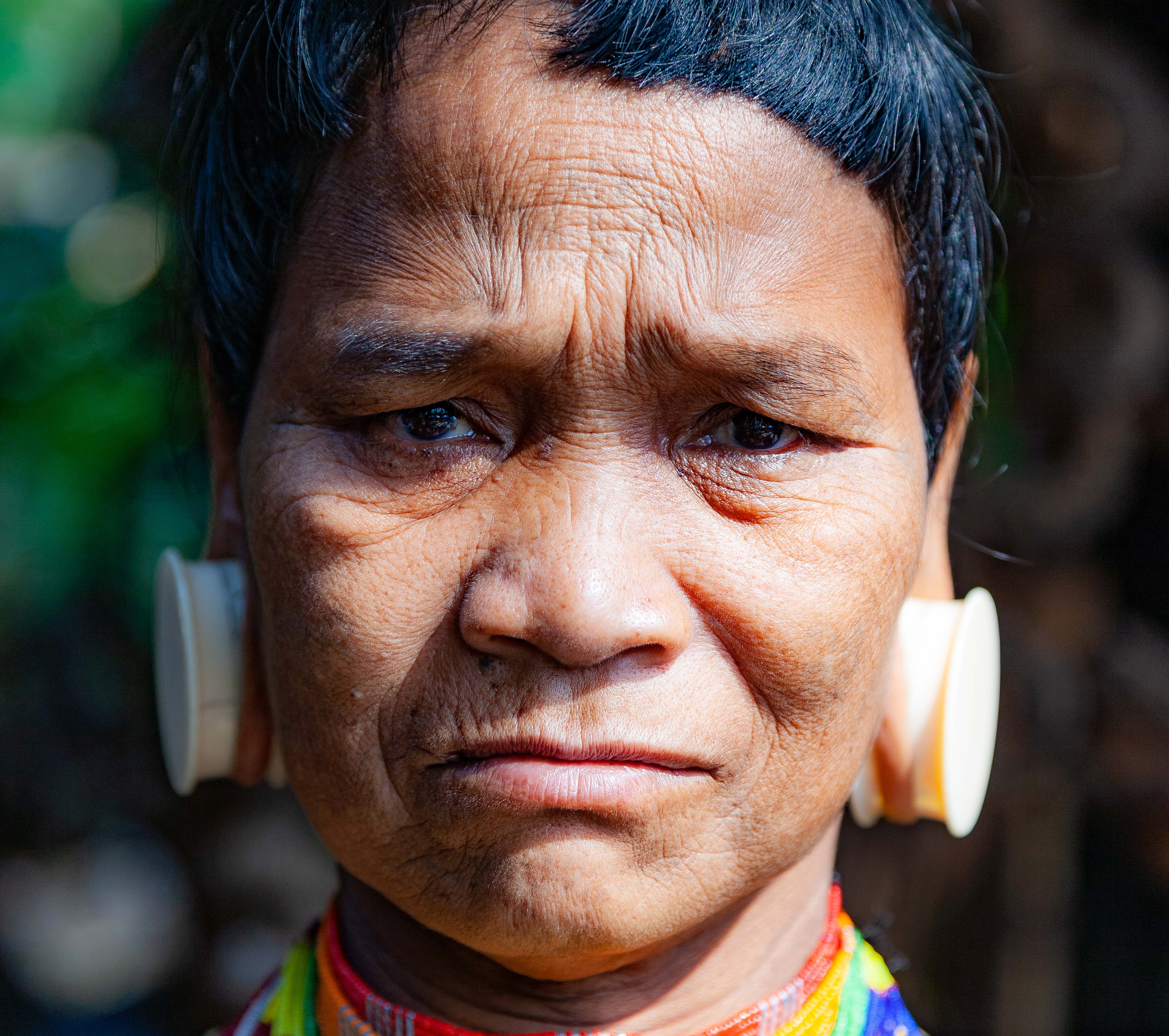 Laos, Champassak Prov, Tribeswoman, 2008, IMG 0318